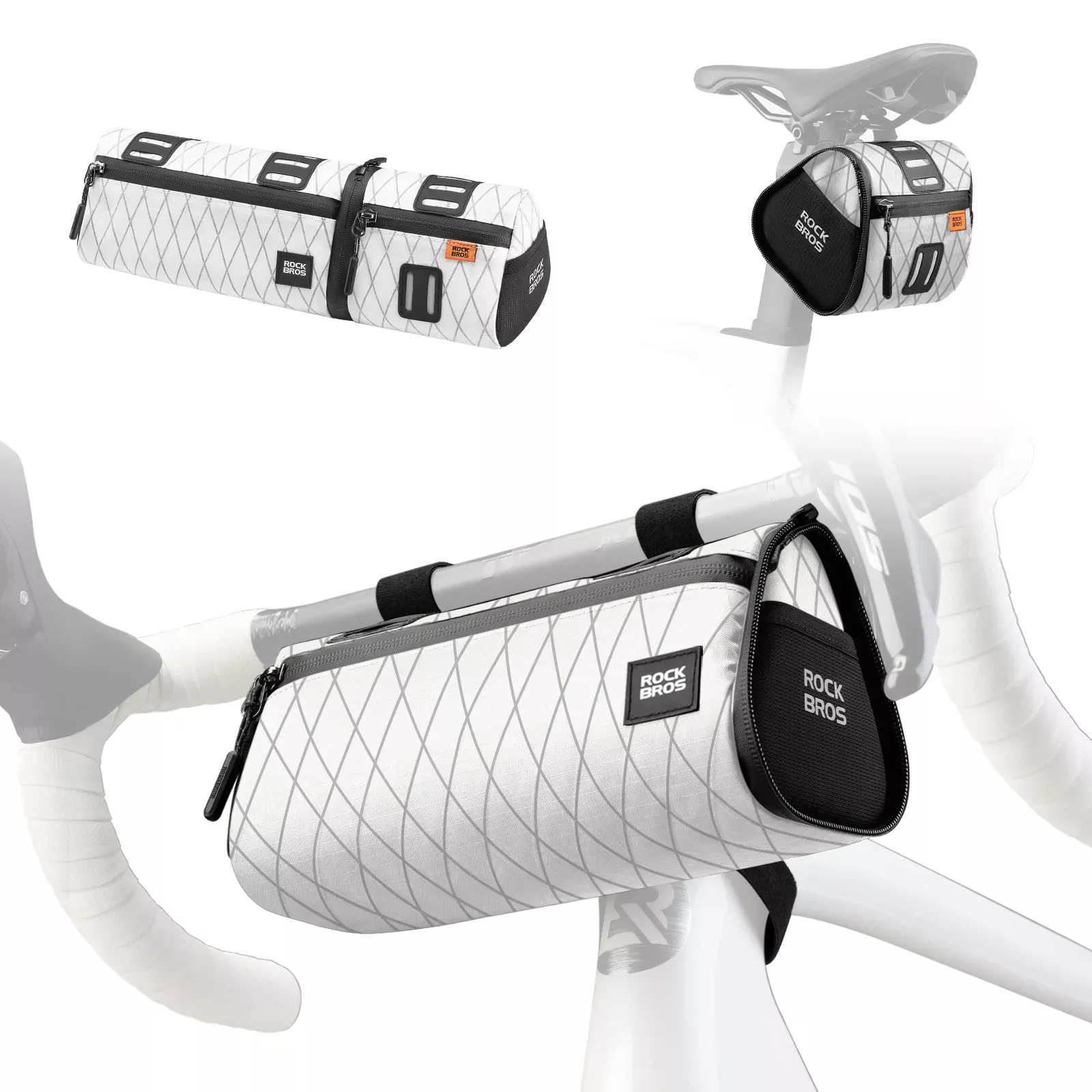 2-in-1 Bike Handlebar & Saddle Bag