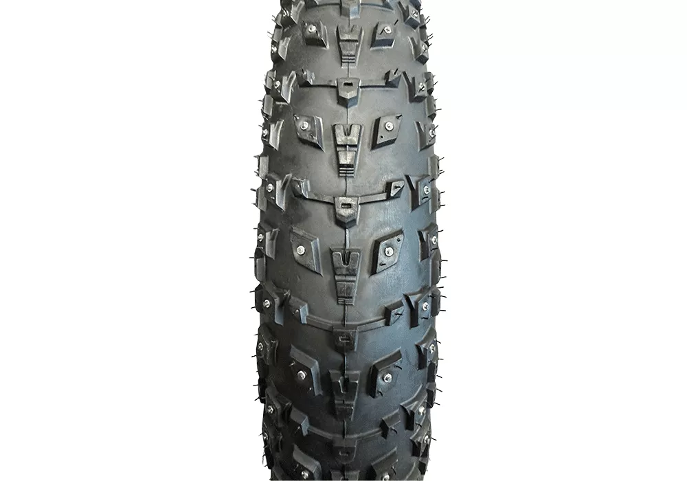 20 x 4″ Winter Studded Tire w/198 Ice Spikes