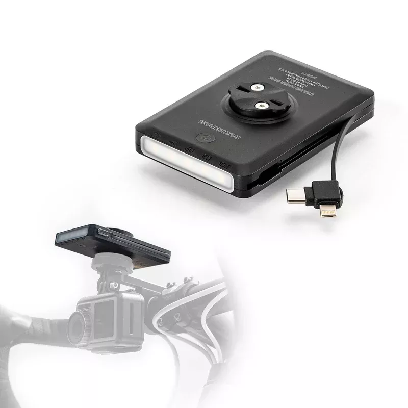 3-in-1 Bike Headlight with Power Bank