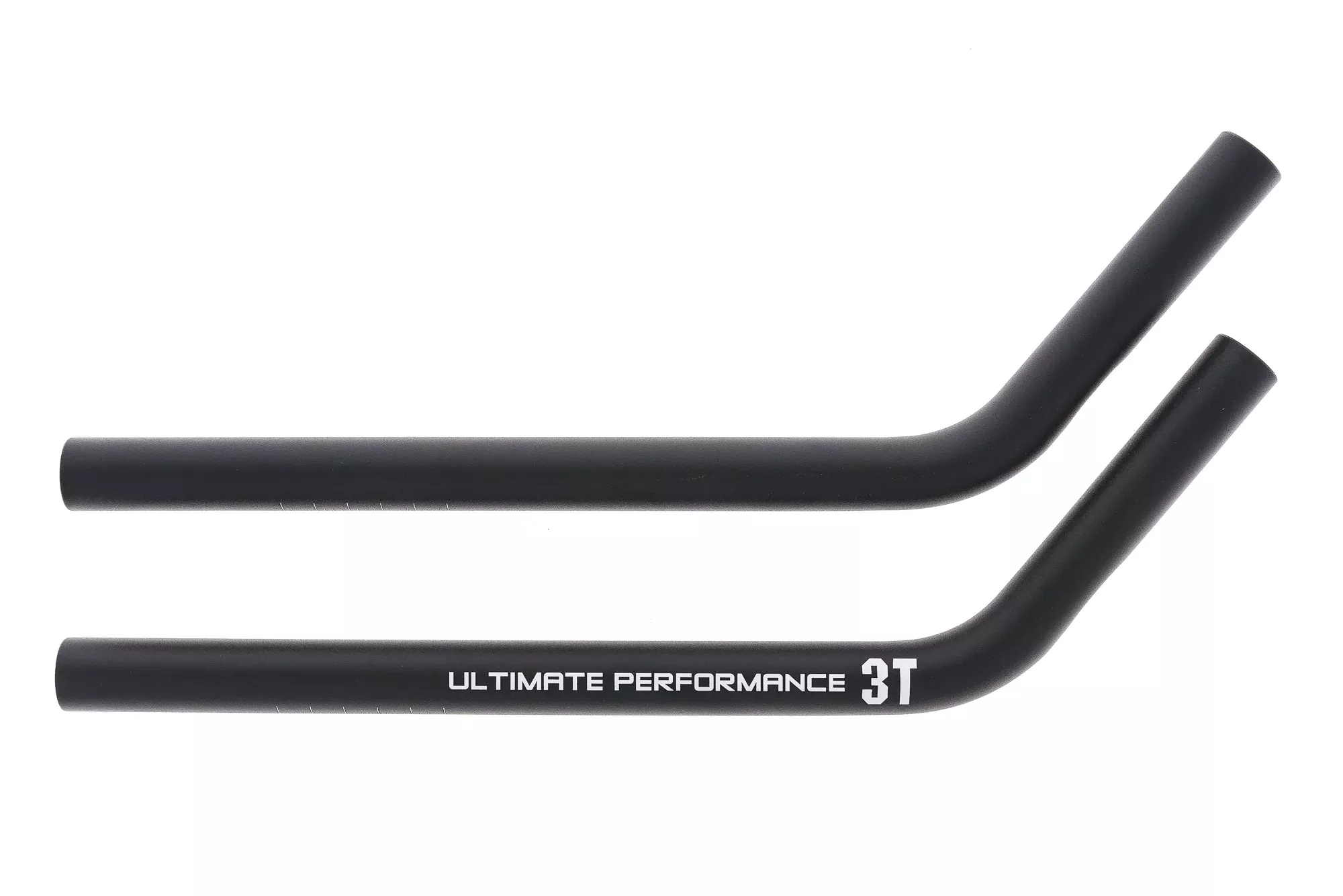 3T Aero Extensions 22.2mm 370mm Ski Bend Aluminum Black