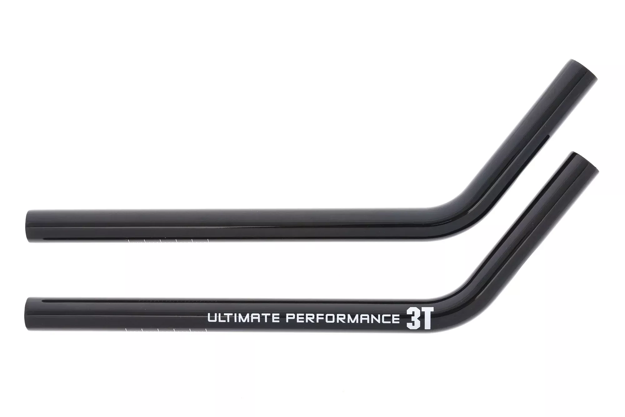 3T Aero Extensions 22.2mm 370mm Ski Bend Carbon Black
