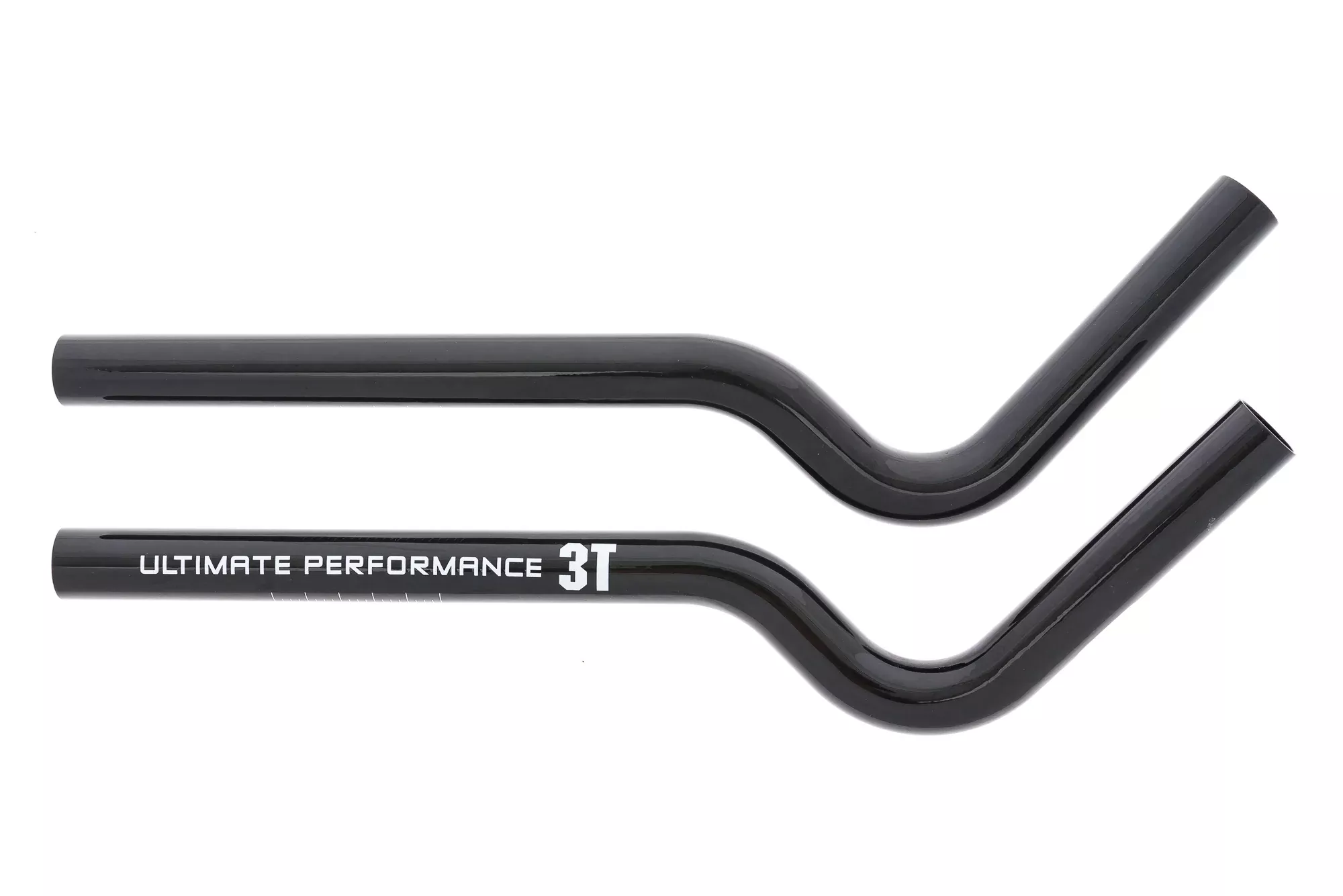 3T Aero Team Extensions Wrist Comfort Bend 360mm 22.2mm Carbon Black