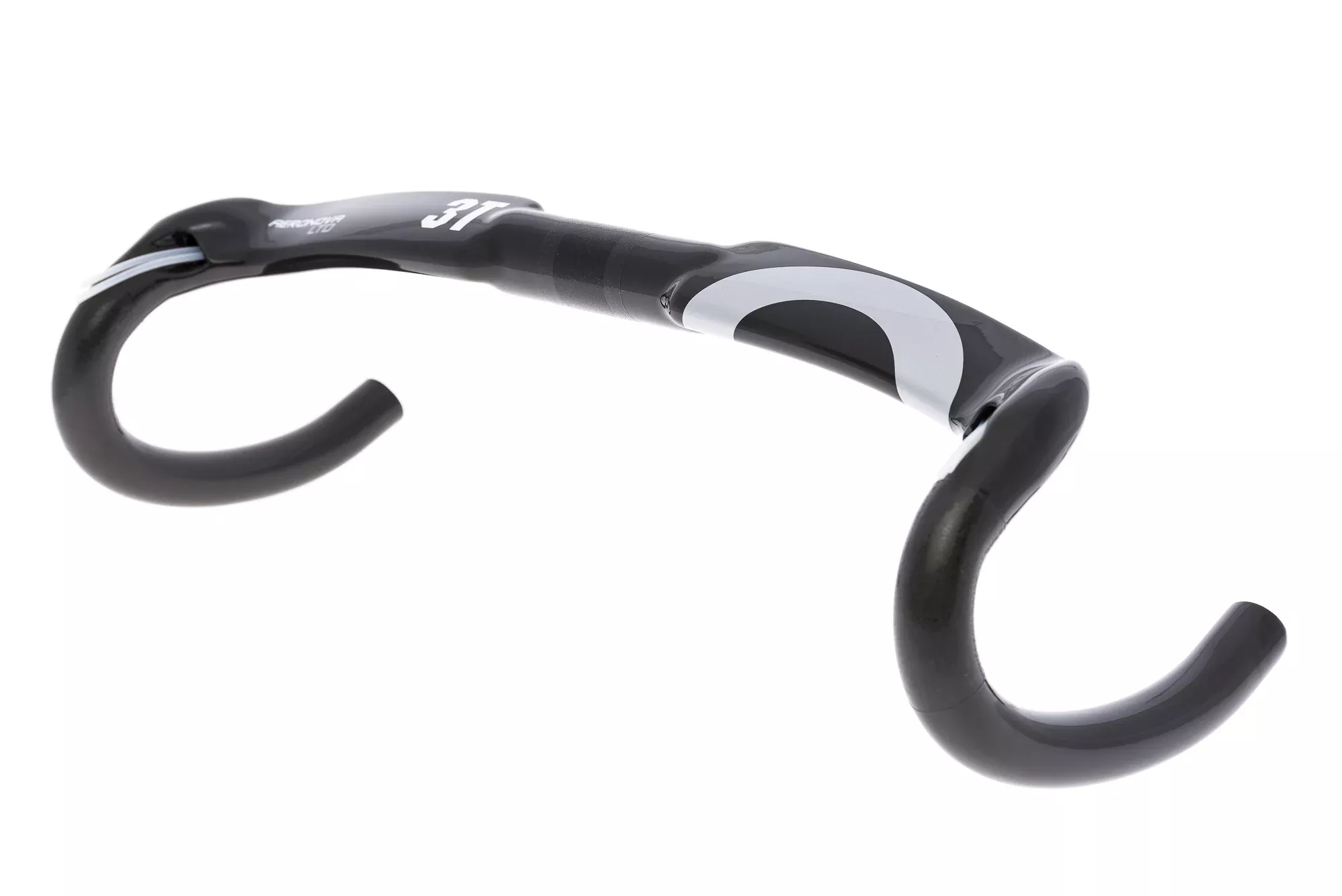 3T Aeronova LTD Handlebar 31.8mm x 44cm Carbon Black/Silver