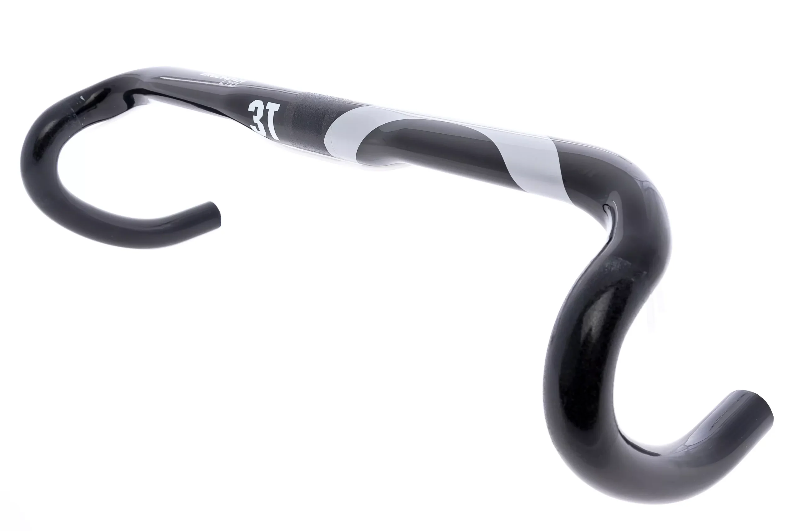 3T Ergonova LTD Handlbar 31.8mm x 44cm Carbon Silver Circle