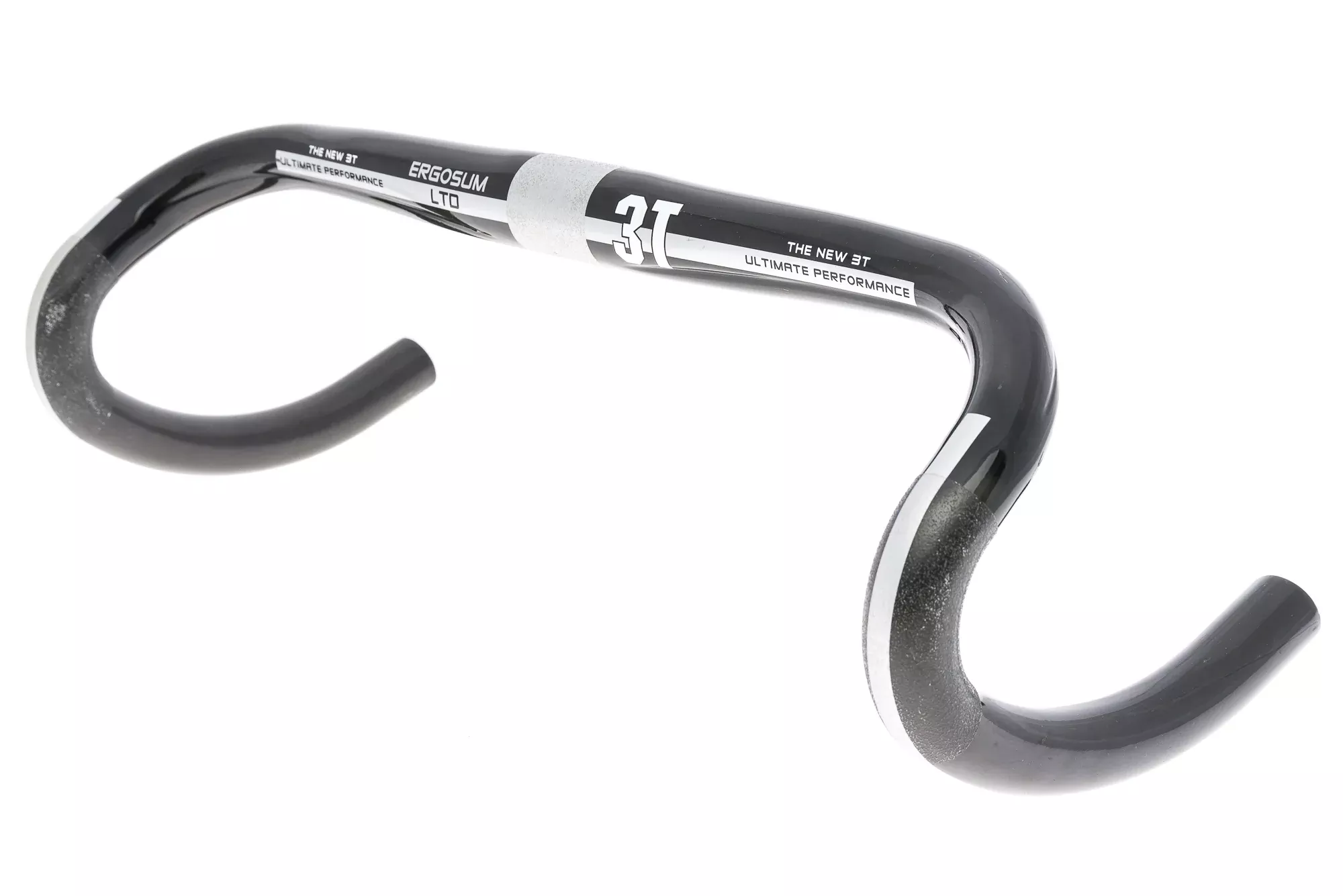 3T Ergosum LTD Handlebar 31.8mm x 40cm Carbon Black/Silver