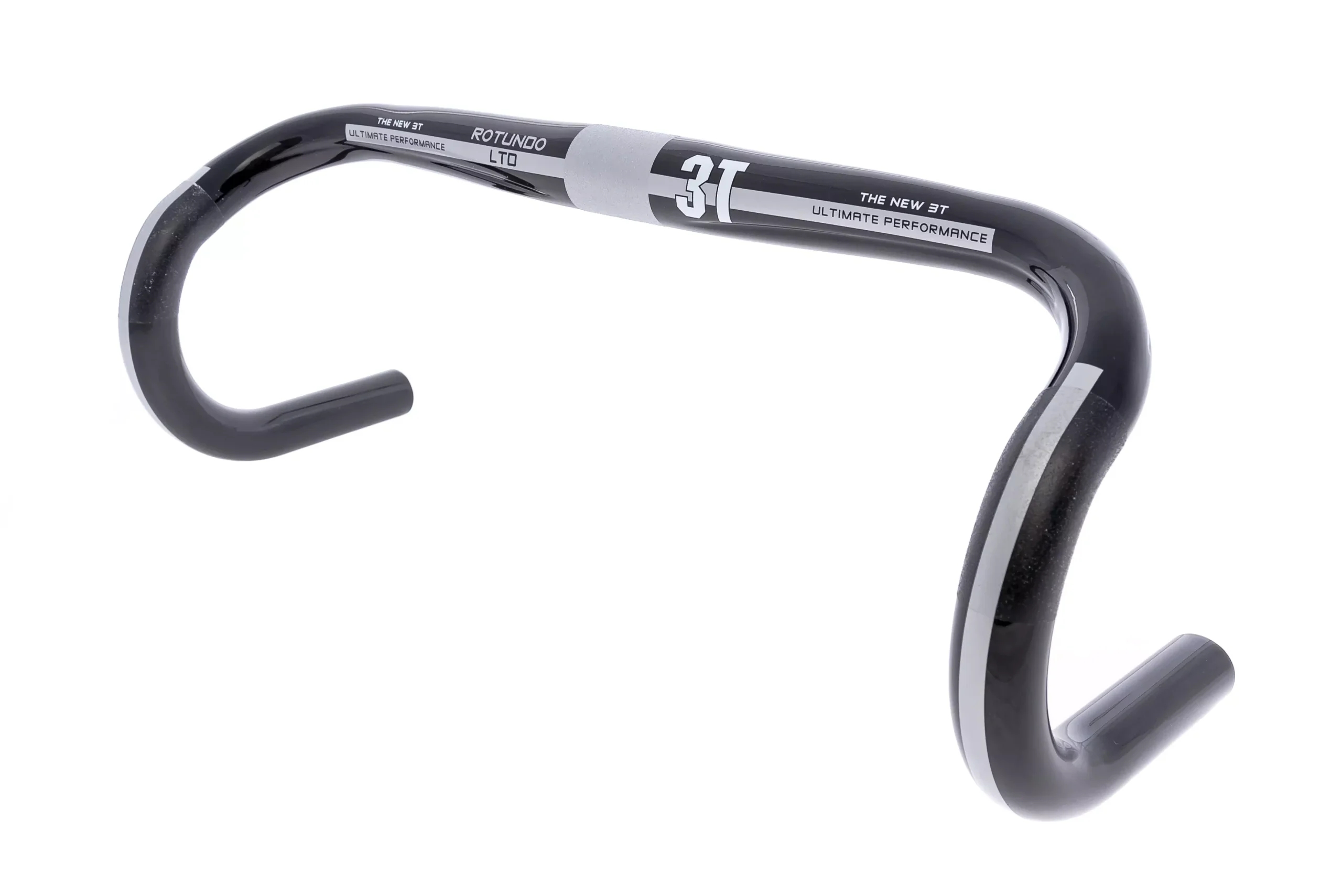 3T Rotundo LTD Handlebar Carbon Silver Stripe