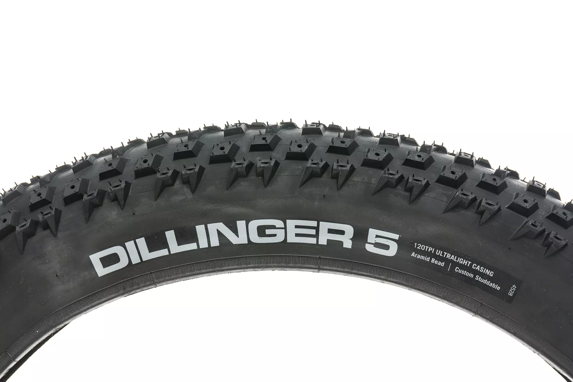 45NRTH Dillinger 5 Tire 26 x 4.8" Fat Bike Clincher 120 TPI