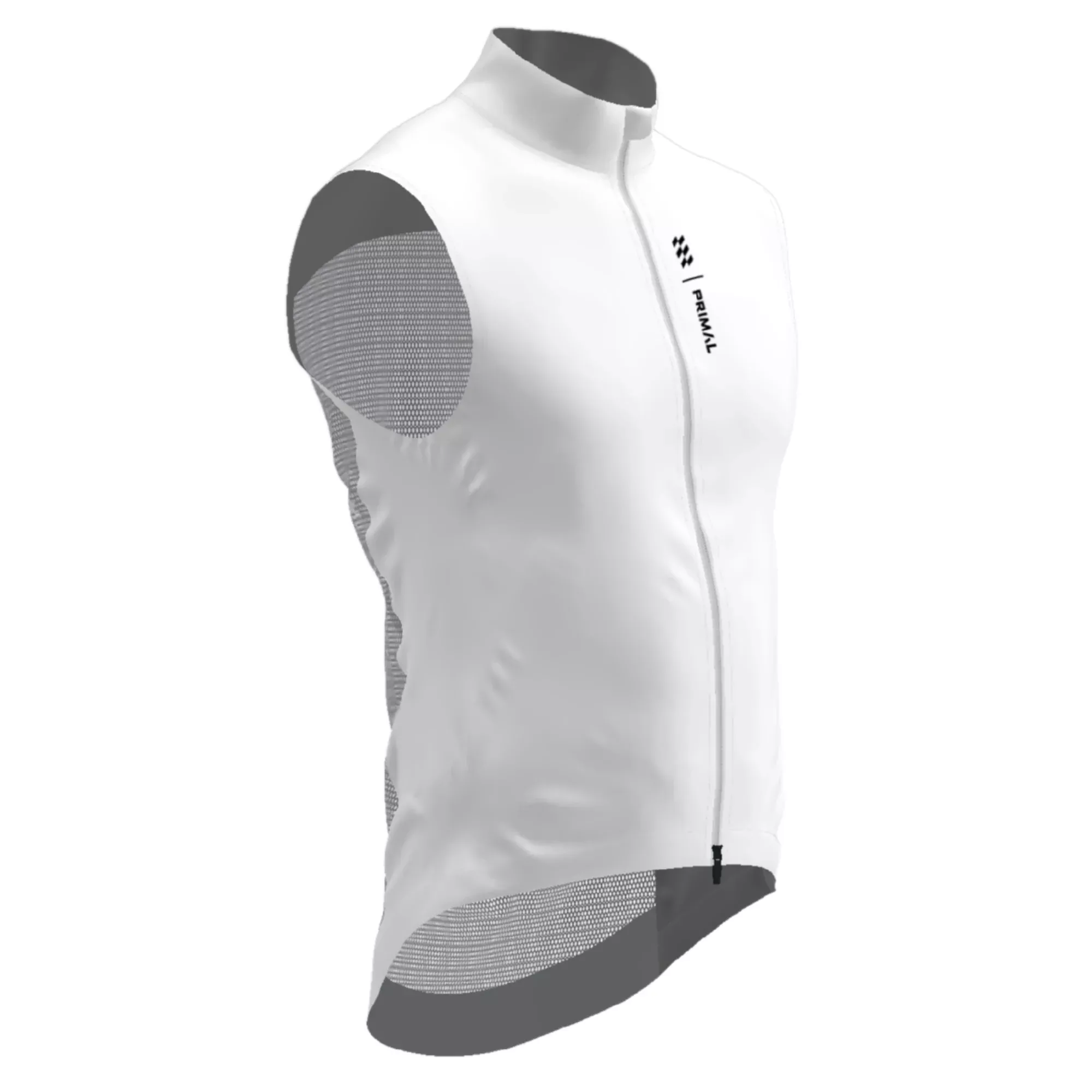 Alitios White Men's Etheros Gilet