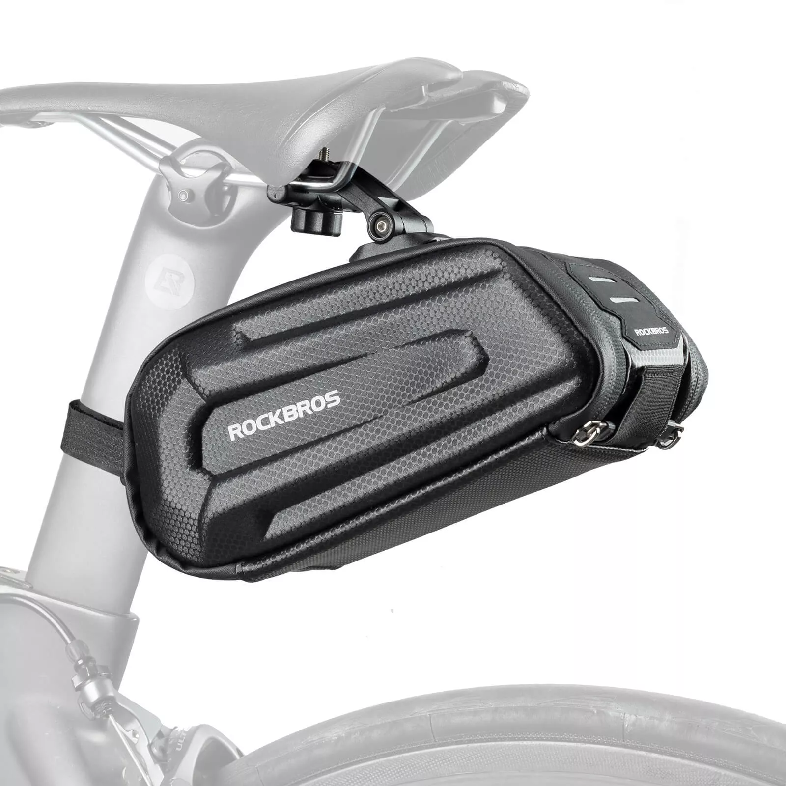 Bike Saddle Bag Hard Shell 1.7L