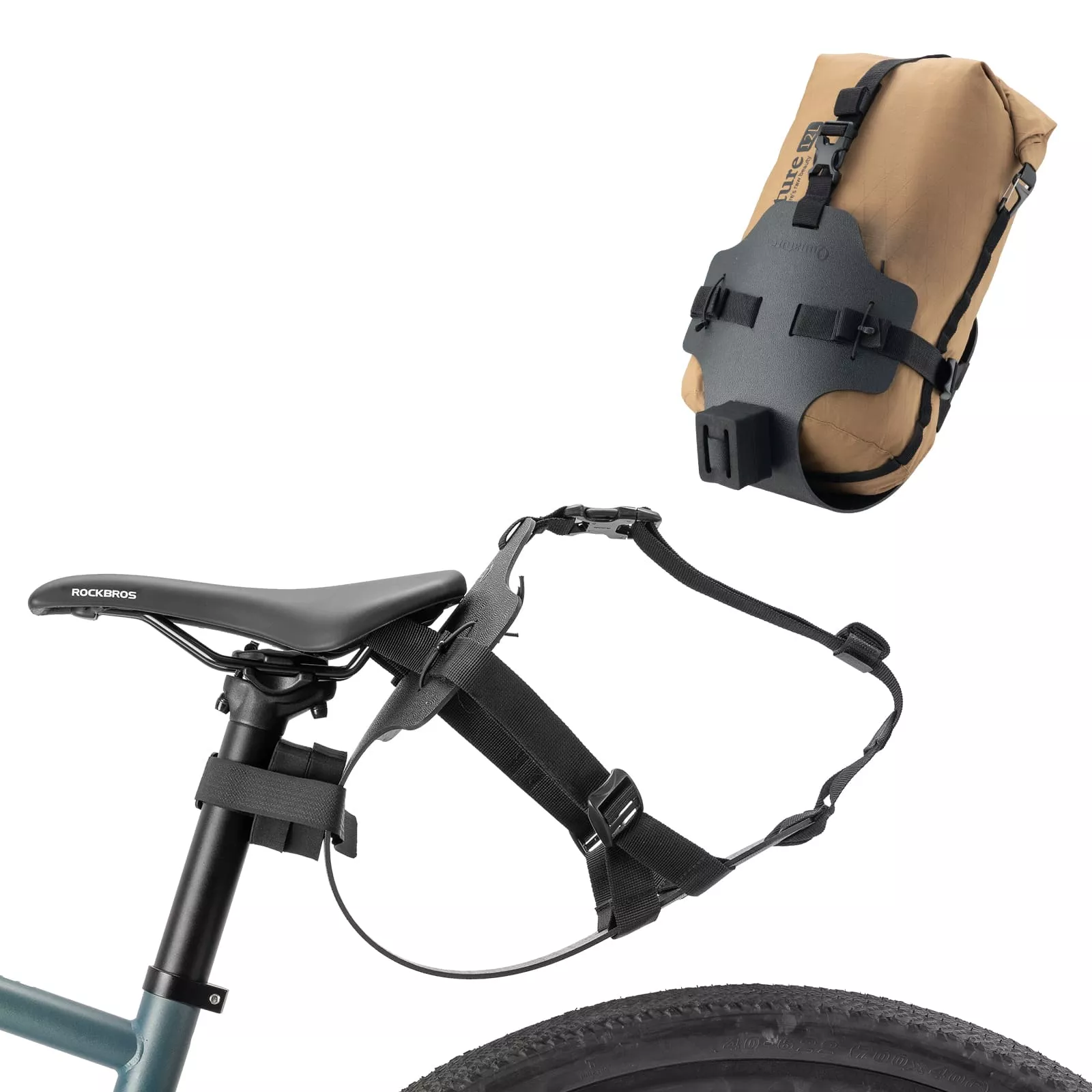Bikepacking Rear Saddle Bag Support Mount
