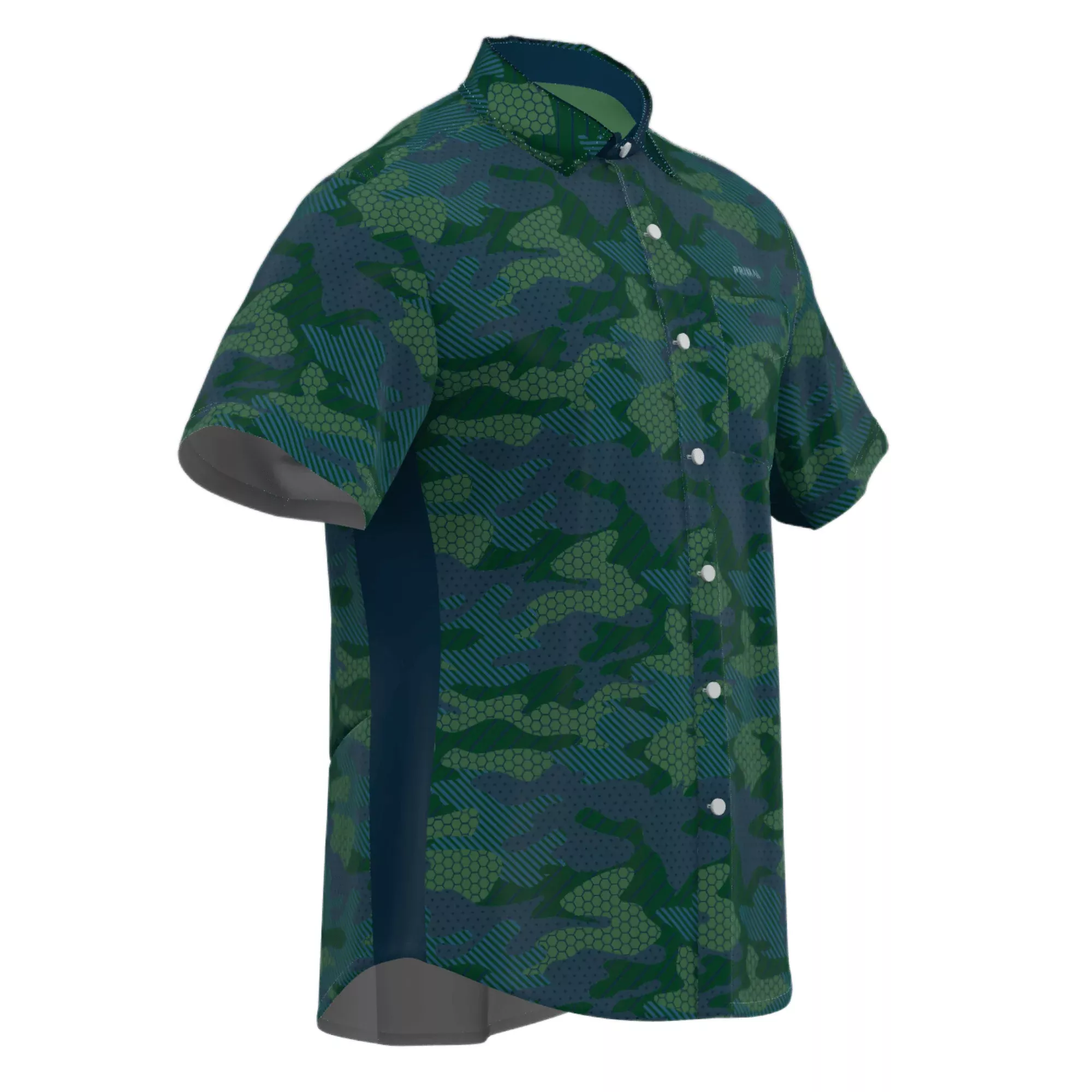 Camo Chameleon Men's Atouran Shirt