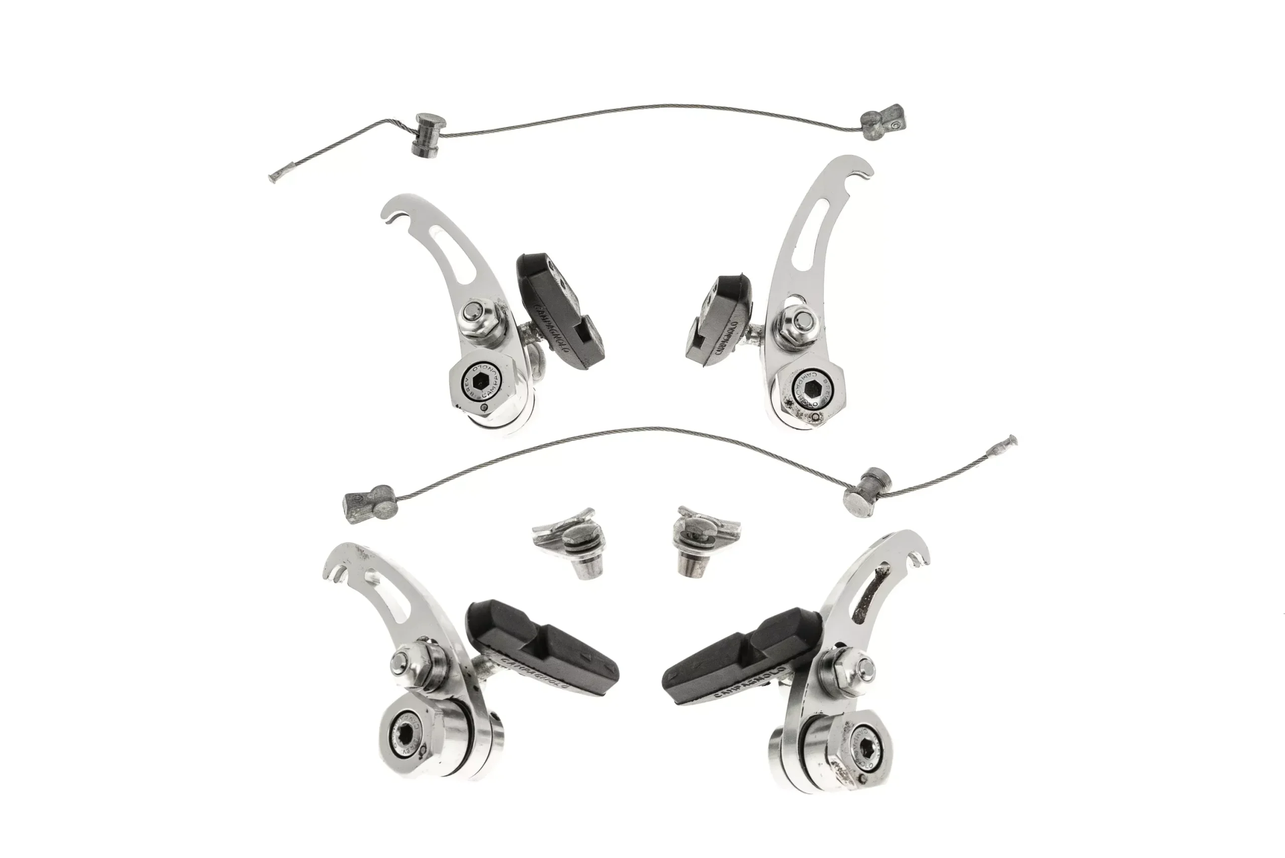 Campagnolo Record OR BR-02CLTDOR Mountain Brake Caliper Set Silver