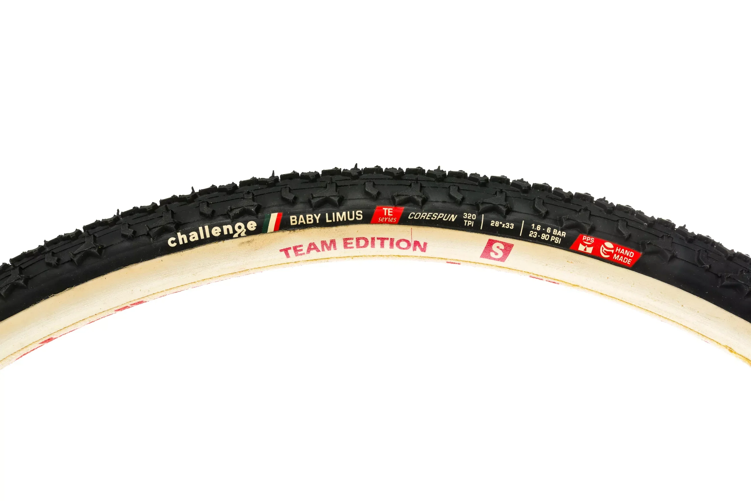 Challenge Baby Limus TE Series Tire 700c x 33mm 320 TPI Tubular- Excellent