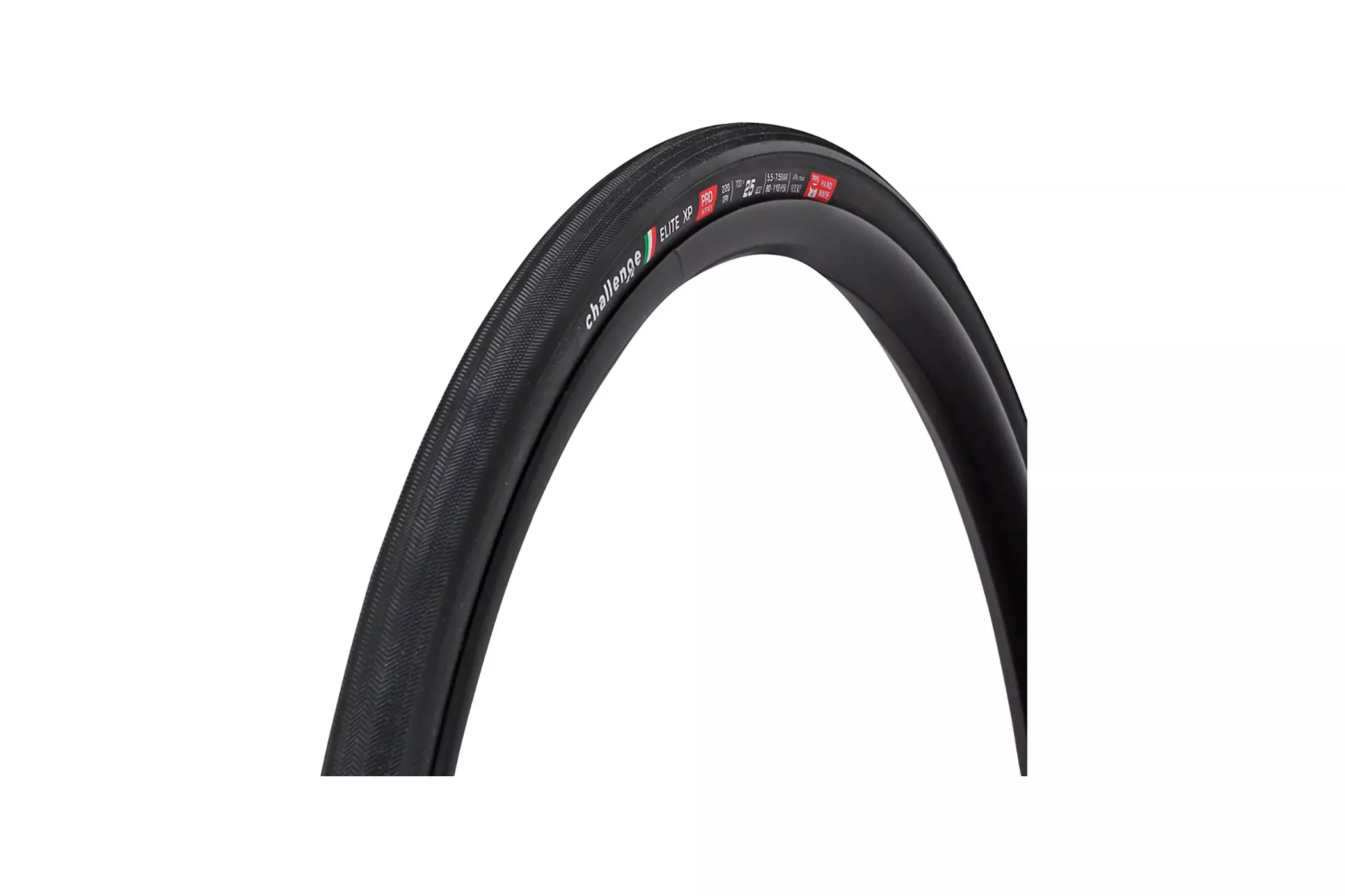 Challenge Elite XP Pro Handmade Tire 700c 220 TPI Clincher Black