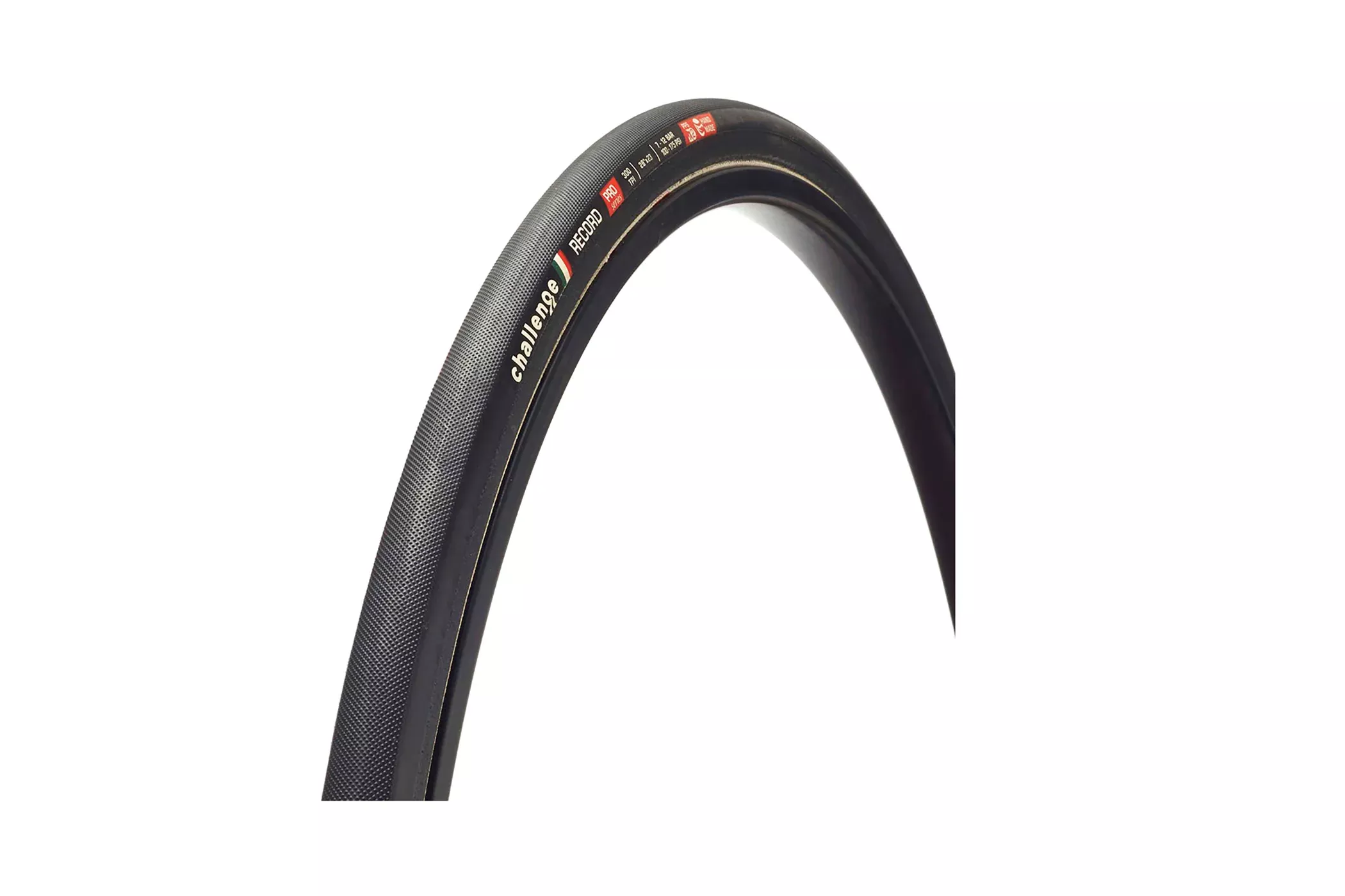 Challenge Record Pro Tire 700c x 23mm 300 TPI Clincher Black