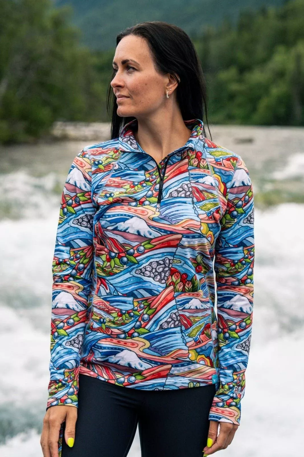 Charvana Thermal 1/4 Zip Top