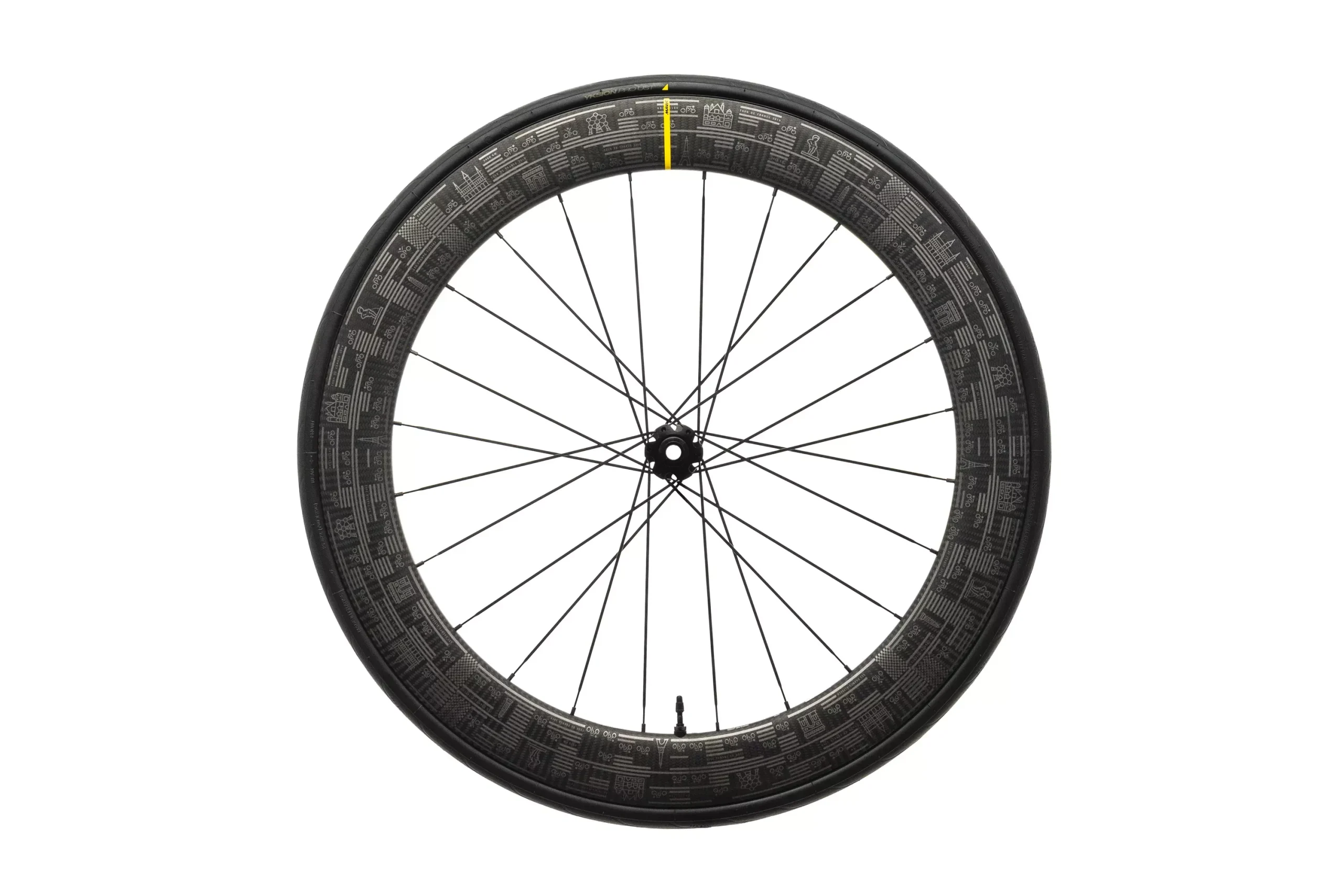 Comete Pro Carbon UST Tour de France 2019 Edition Carbon Tubeless 700c Front Wheel