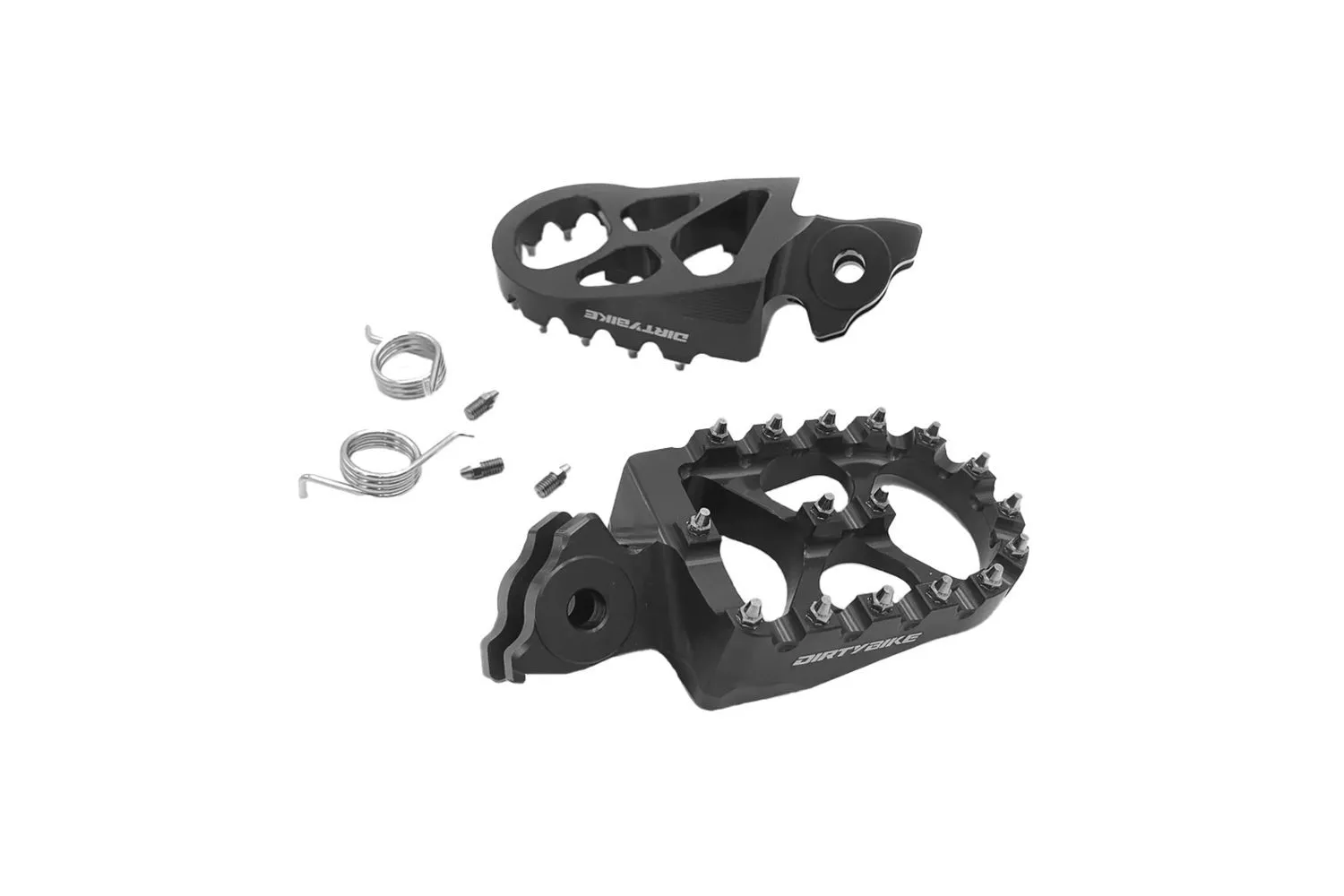 Dirty Bike CNC Aluminum Foot Pegs Black for Surron Light Bee X