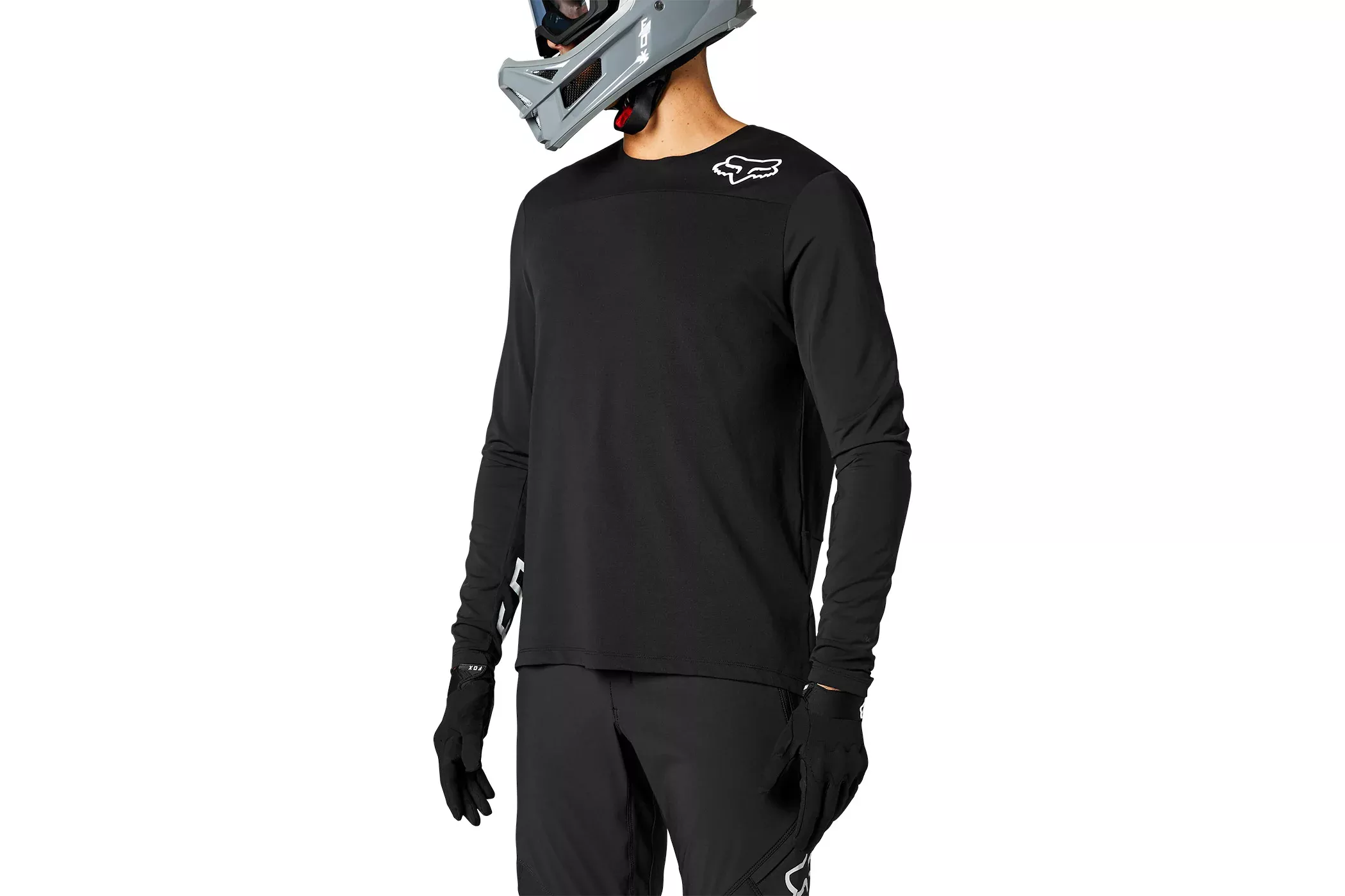 Fox Racing Defend Delta LS Jersey Black