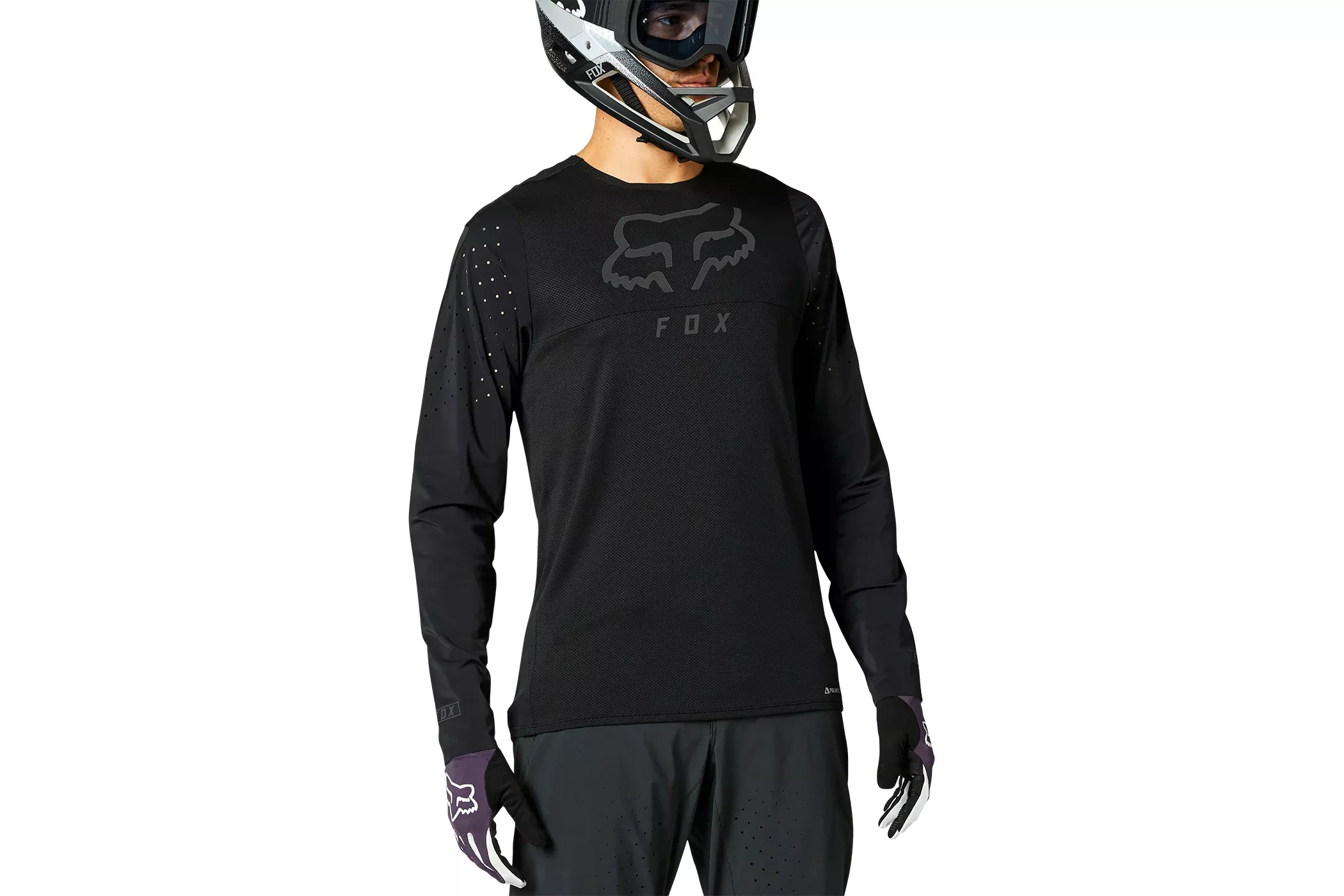 Fox Racing Flexair Delta LS Jersey Black