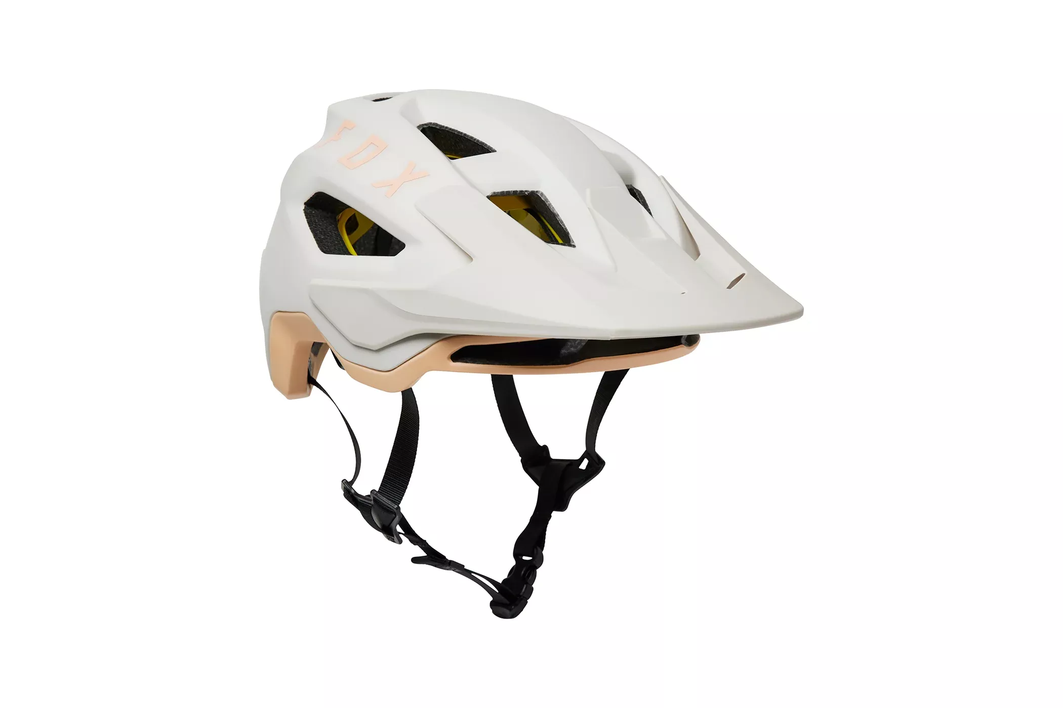 Fox Racing Speedframe Bike Helmet Vintage White