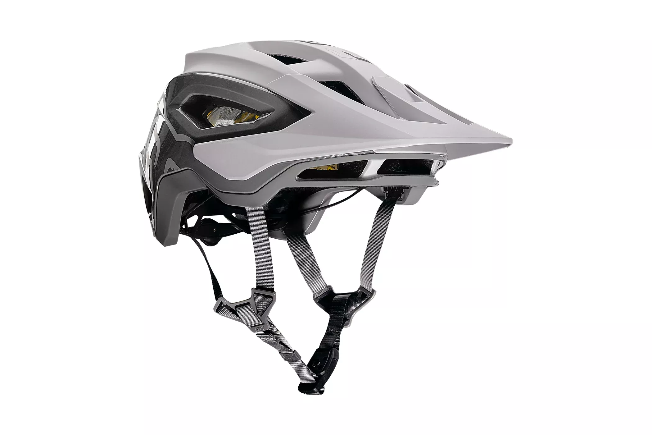 Fox Racing Speedframe Pro MIPS Bike Helmet Pewter