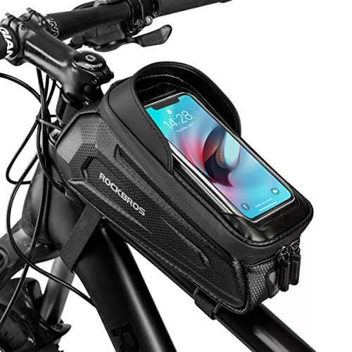 Hard-Shell Bike Top Tube Phone Bag