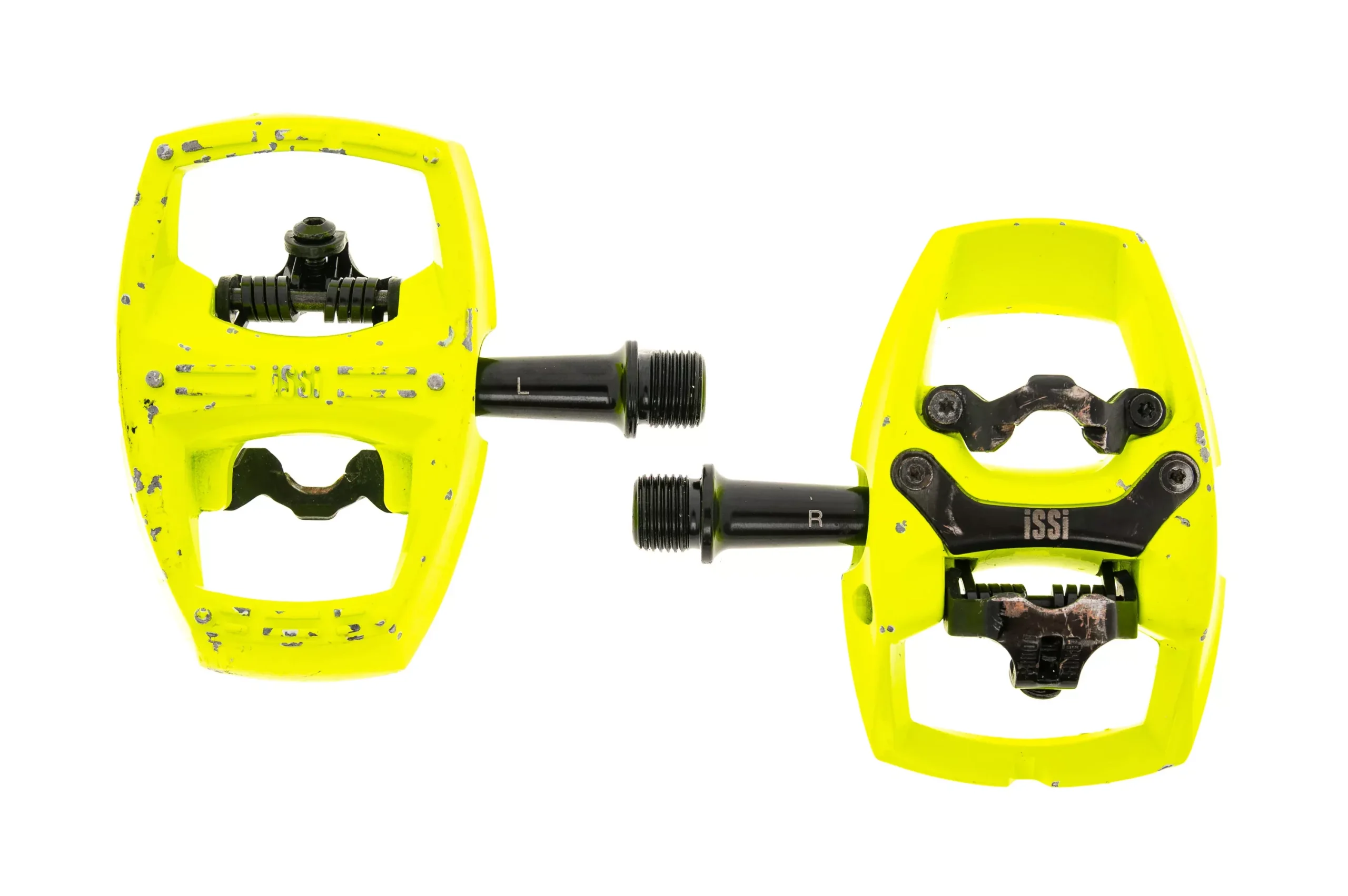 iSSi Flip II Pedals Clipless/Platform Yellow