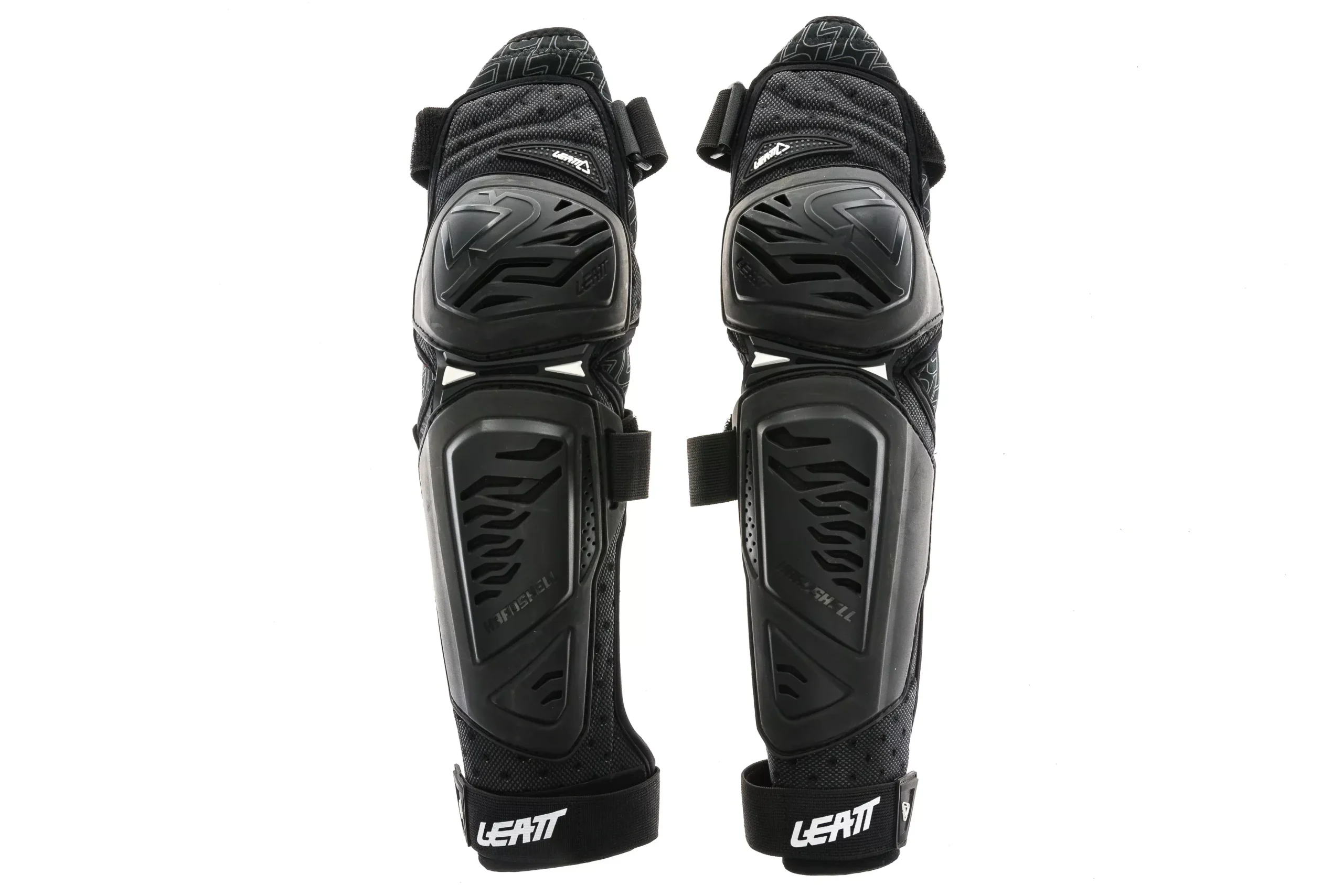 Leatt EXT Knee/Shin Guards S/M Black