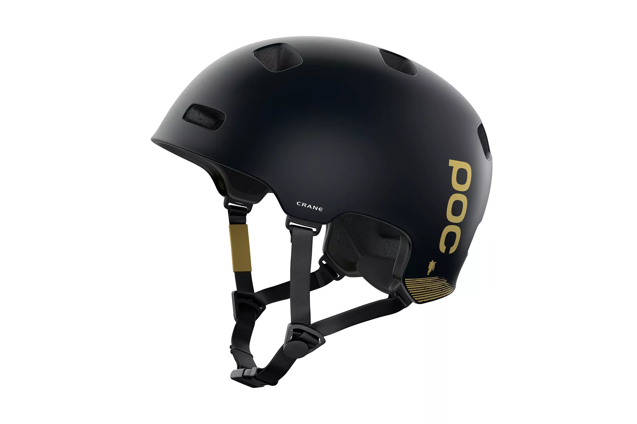 POC Crane MIPS Fabio Ed. Bike Helmet Uranium Black Matt/Gold