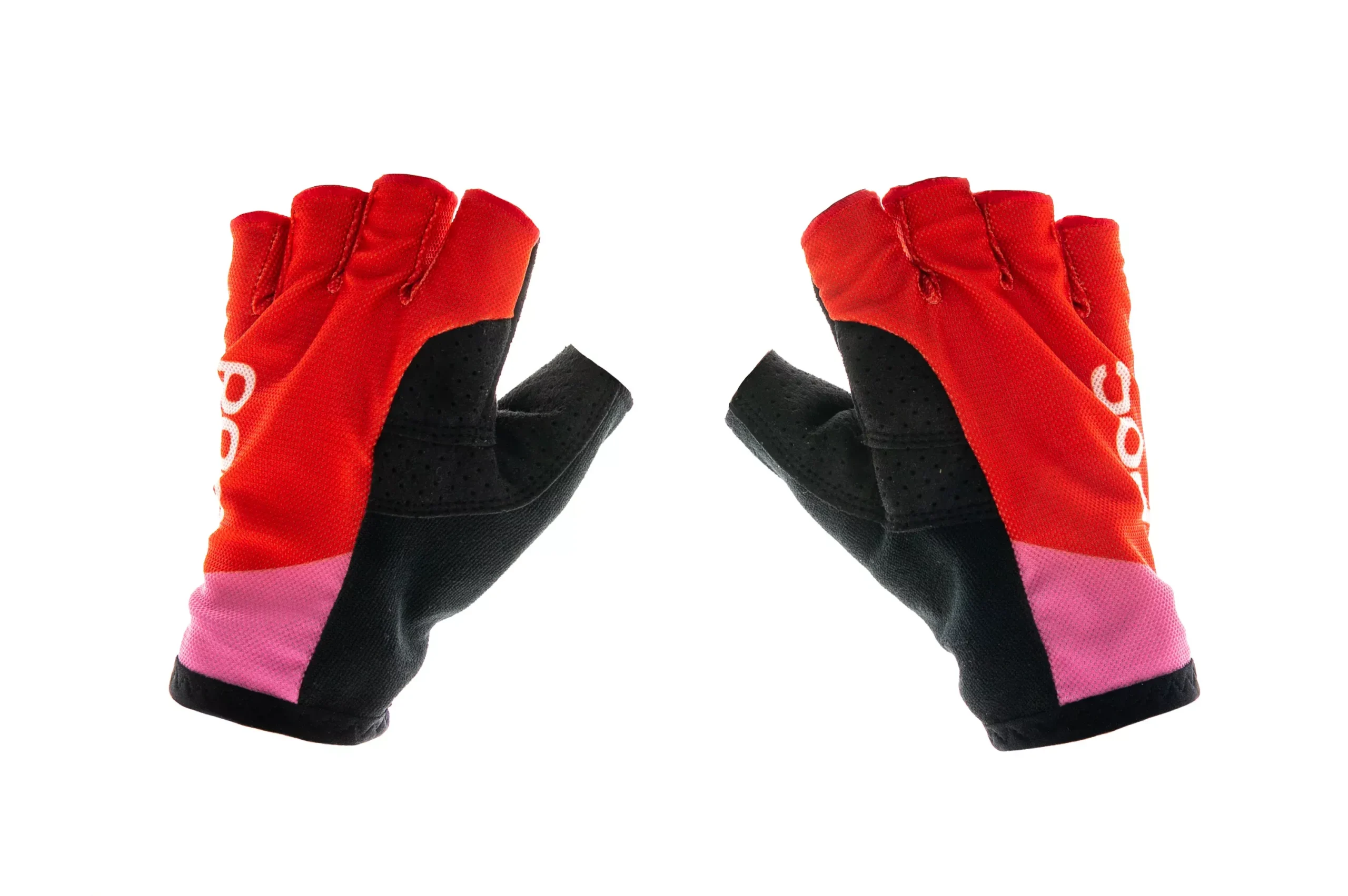 POC Essential Road Mesh Short Glove Altair Pink/Prismane Red Large