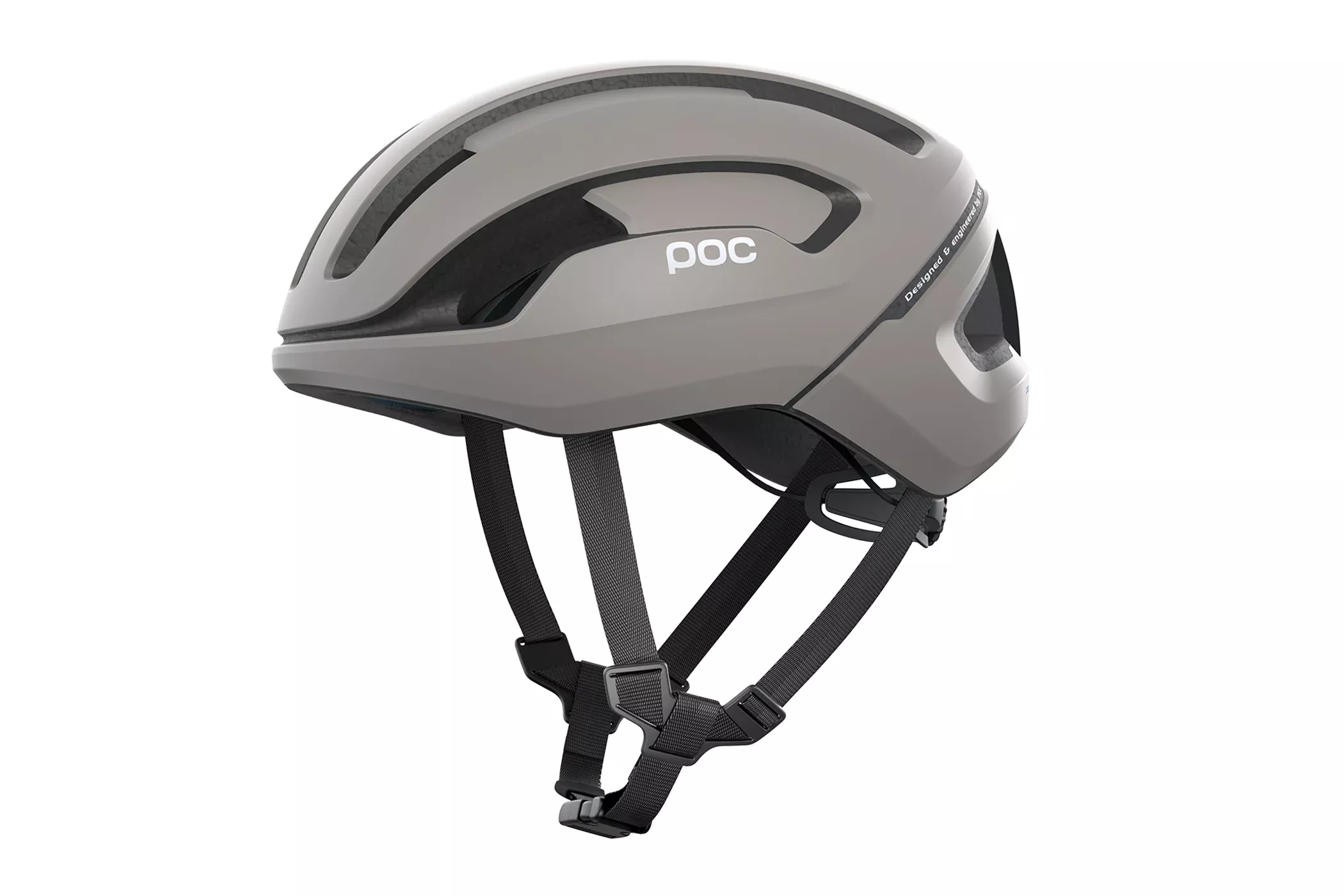 POC Omne Air SPIN Bike Helmet Moonstone Grey Matt