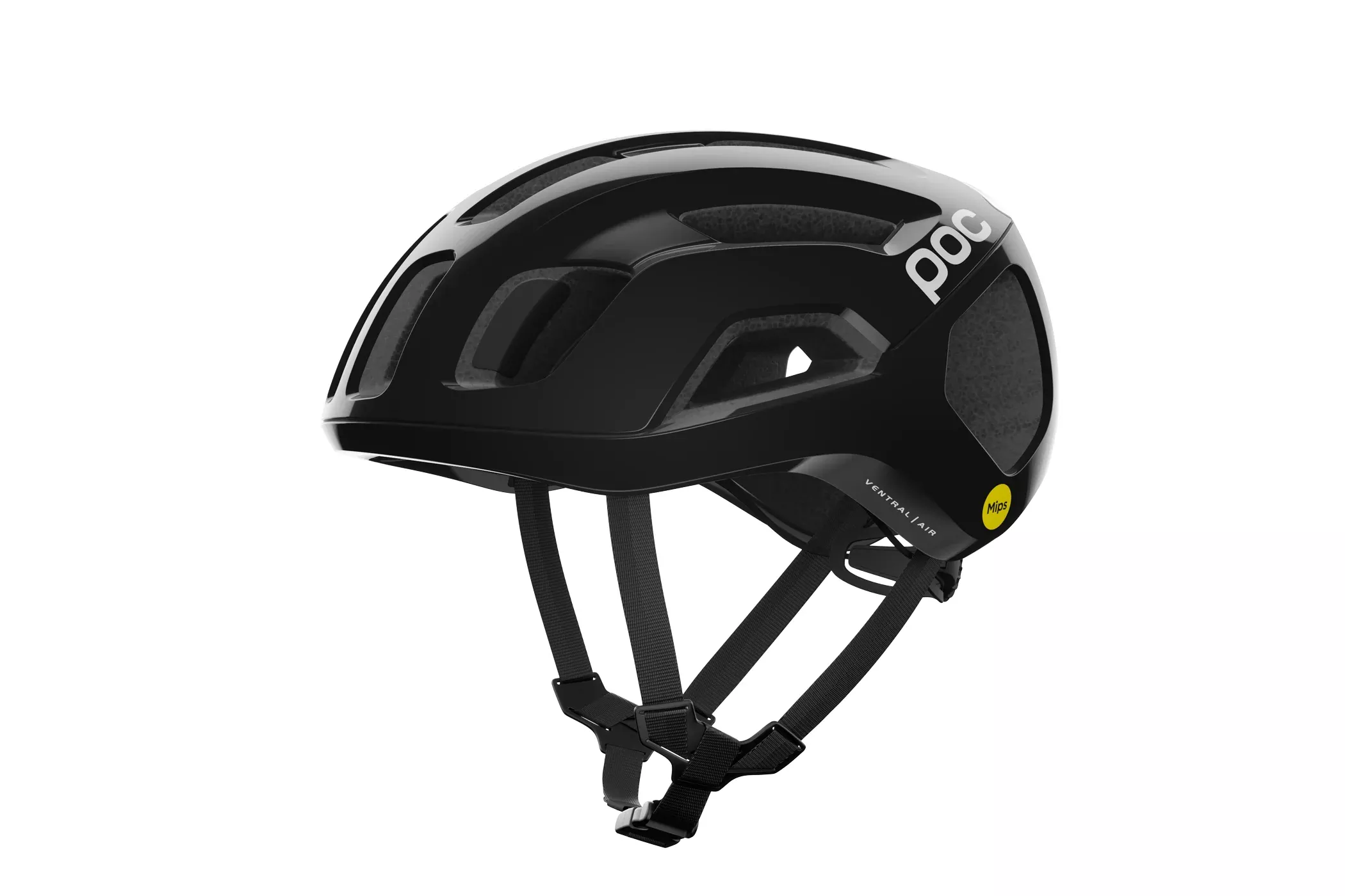 POC Ventral Air Mips Bike Helmet Uranium Black