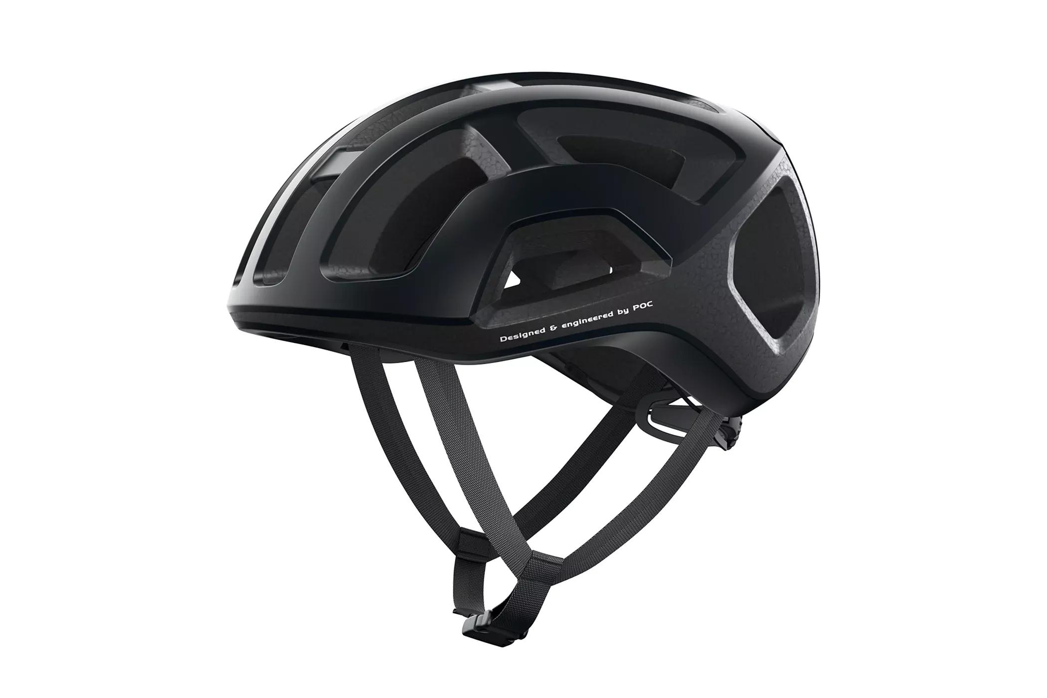 POC Ventral Lite Bike Helmet Uranium Black Matt