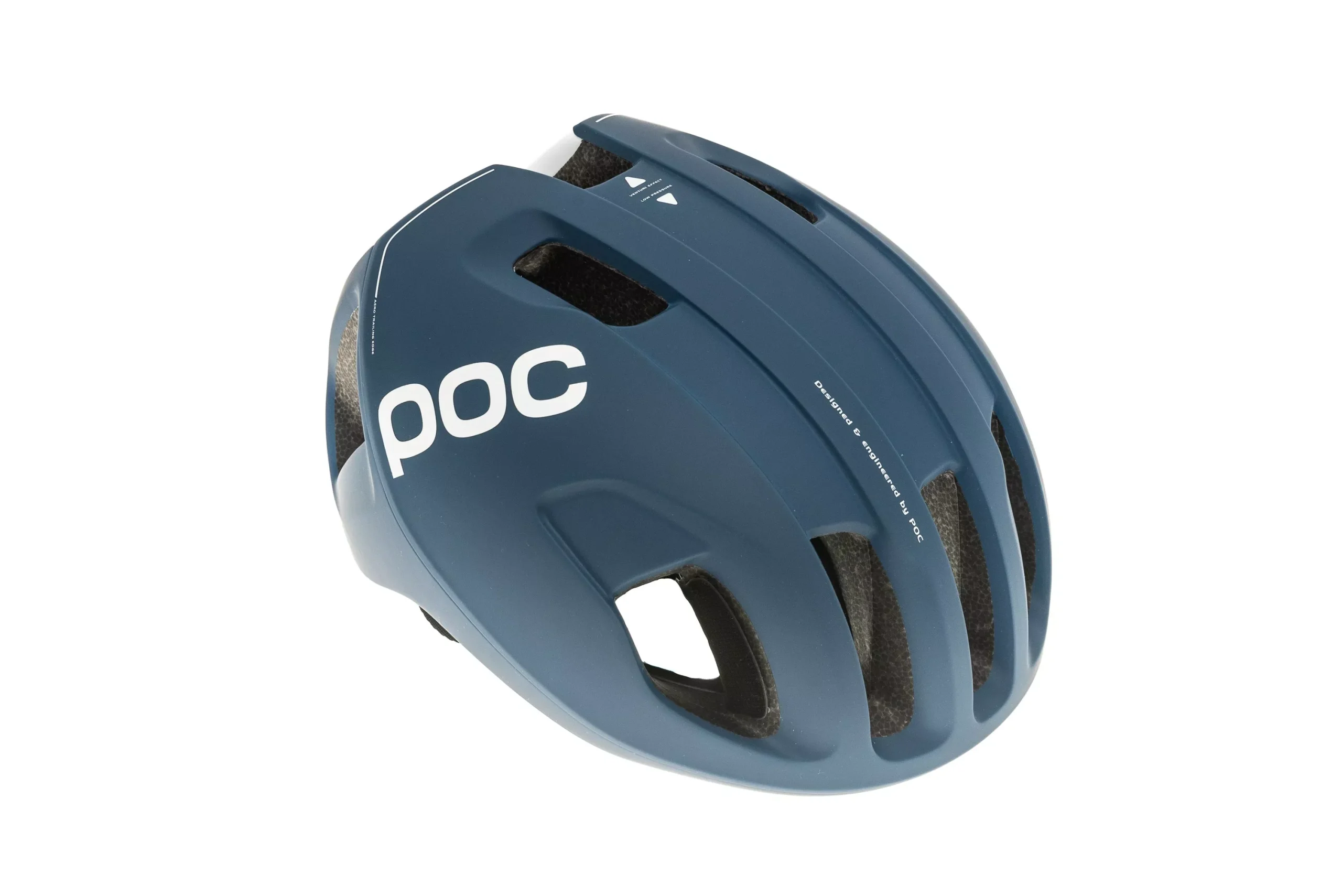 POC Ventral SPIN Bike Helmet Stibium Blue Matt Small 50-56cm
