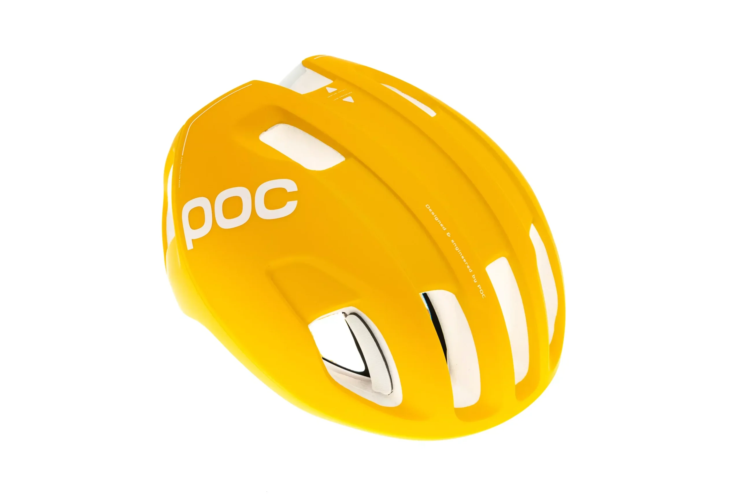 POC Ventral SPIN Bike Helmet Sulphite Yellow Small 50-56cm