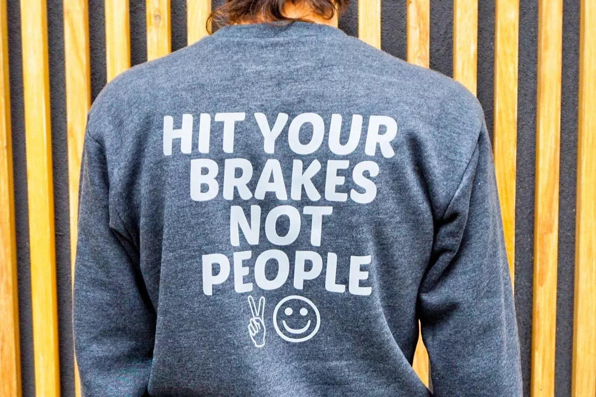 Reflective Crew Neck Sweater- Last Chance!