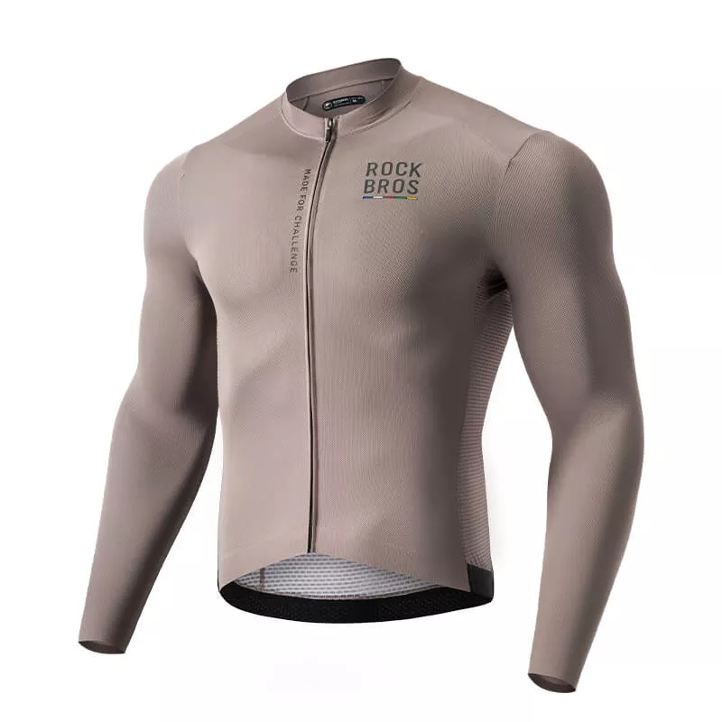 【ROAD TO SKY】ROCKBROS Long Sleeve Cycling Jersey