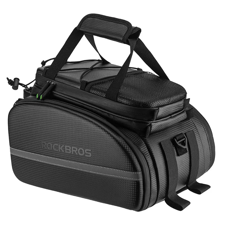 ROCKBROS Deluxe Bicycle Pannier Bike Bag with Extendable Compartments