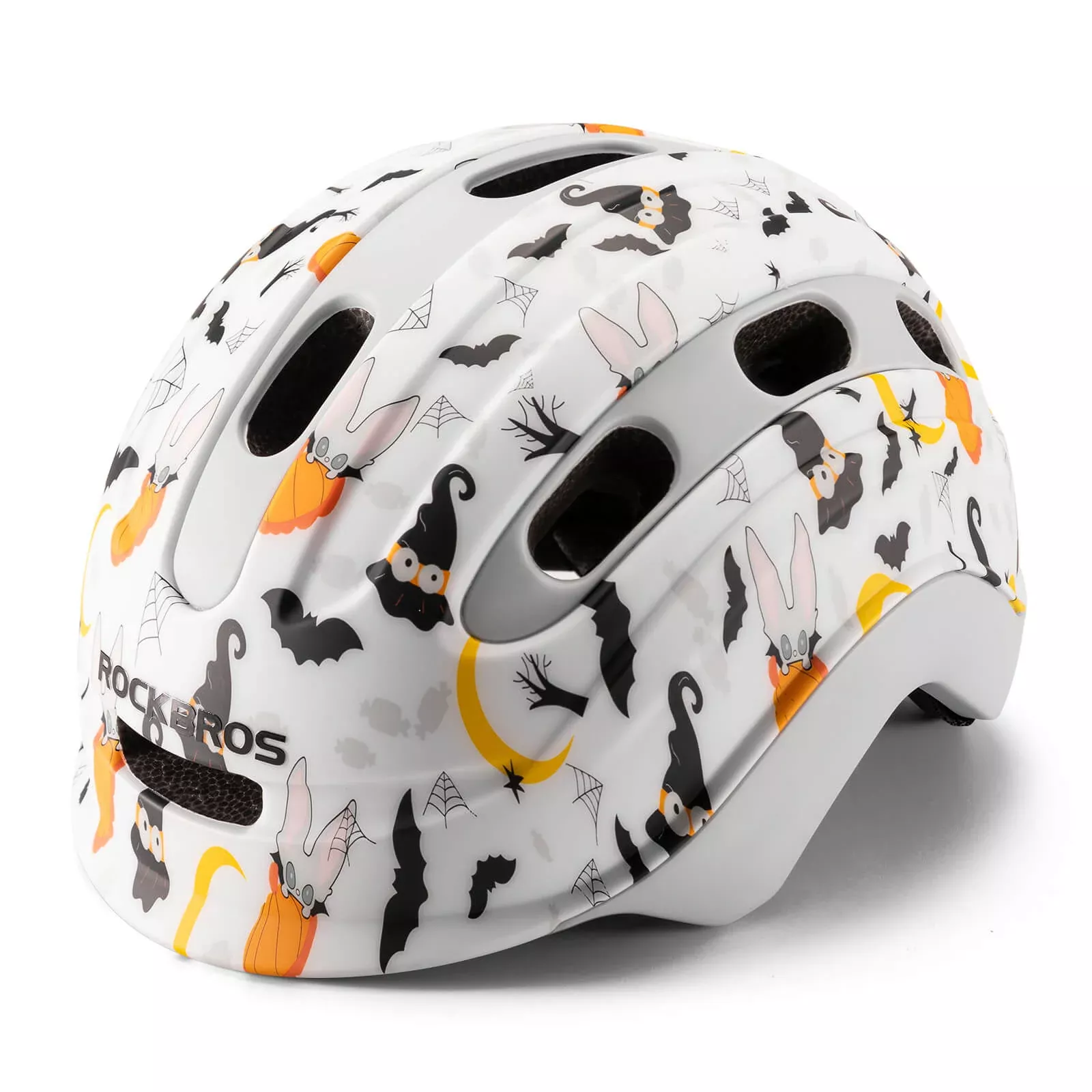 ROCKBROS Kids' Bike Helmet with Tail Light Mounting Option