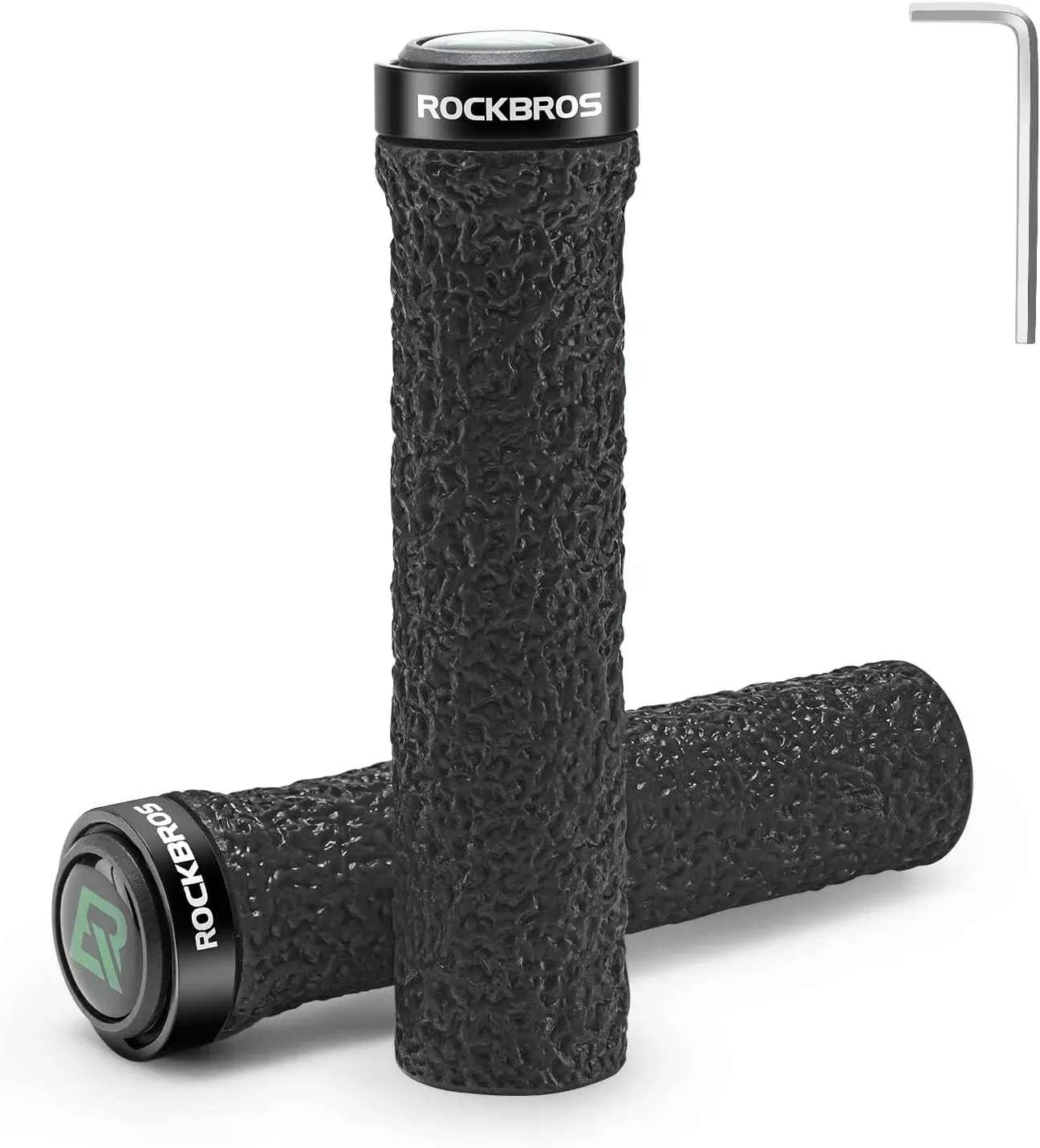 RockBros Mountain Road Bike Grips Bicycle Handlebar Grips Double Lock-on 2.22cm