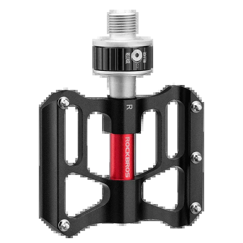 ROCKBROS Quick-Release Bike Pedals in Black (Pair)