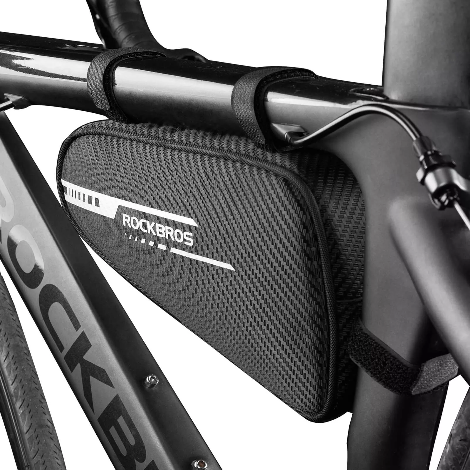 ROCKBROS Top Tube Bike Frame Bag Triangle Storage Pouch