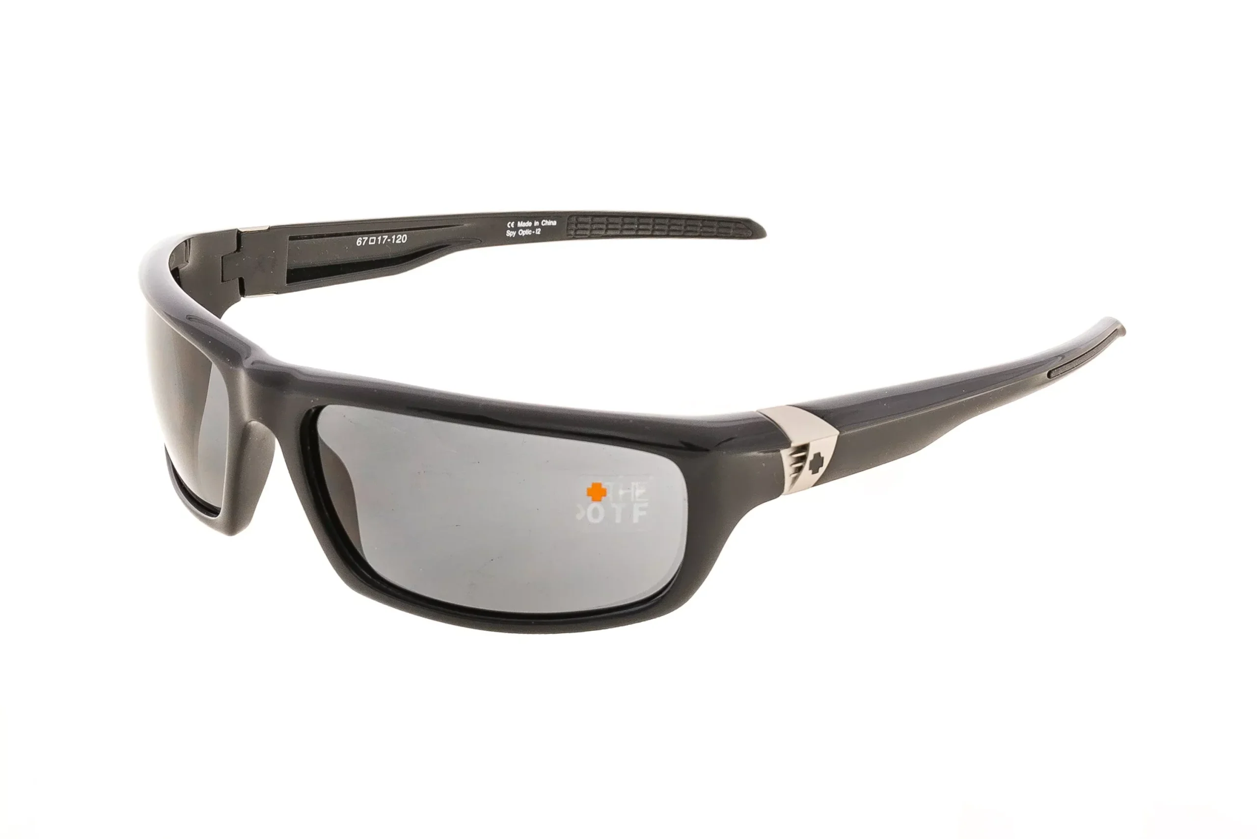 Spy Optic OTF Sunglasses Black Frame Gray Lense