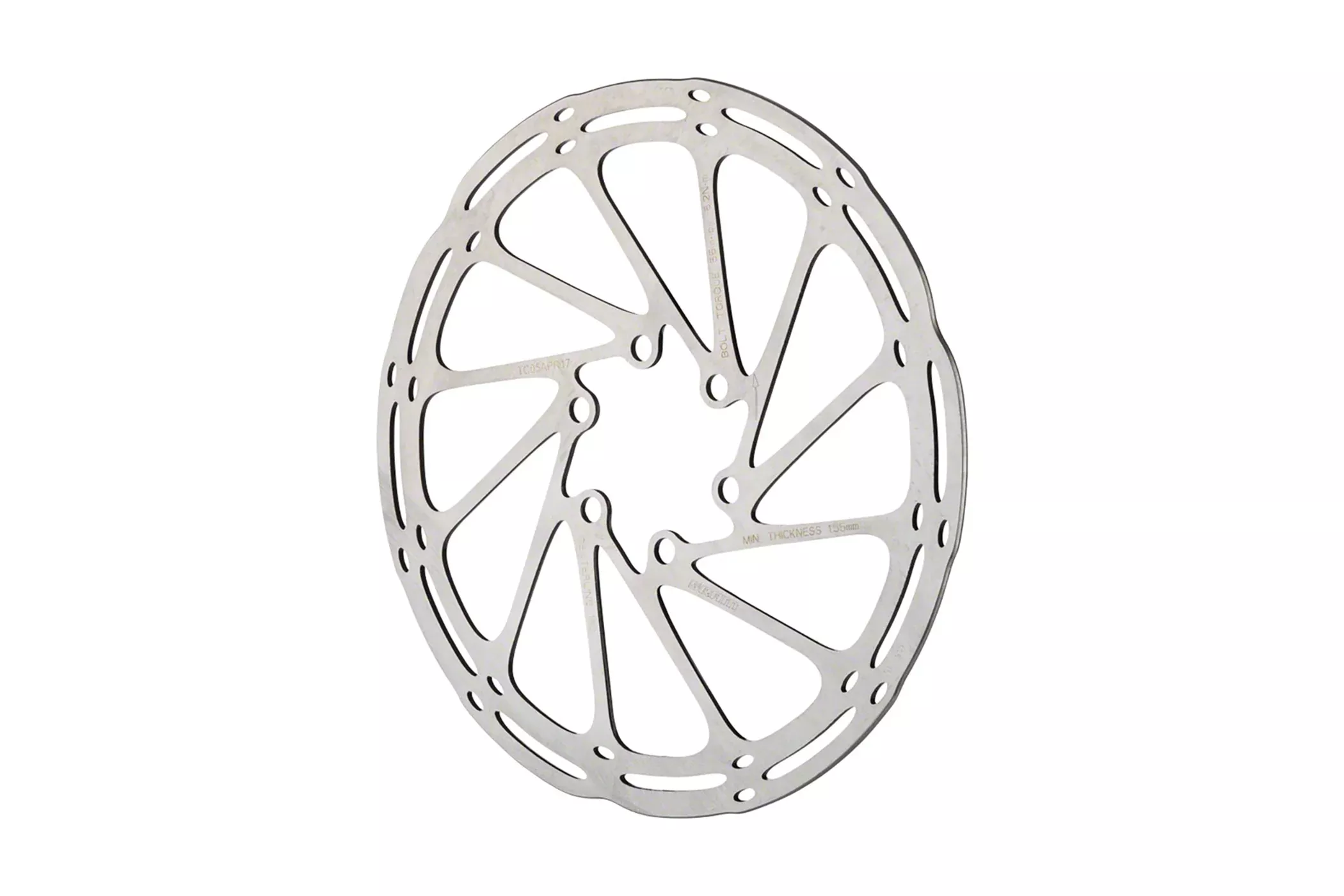 SRAM CenterLine Disc Brake Rotor 140mm 6-Bolt Rounded Edge