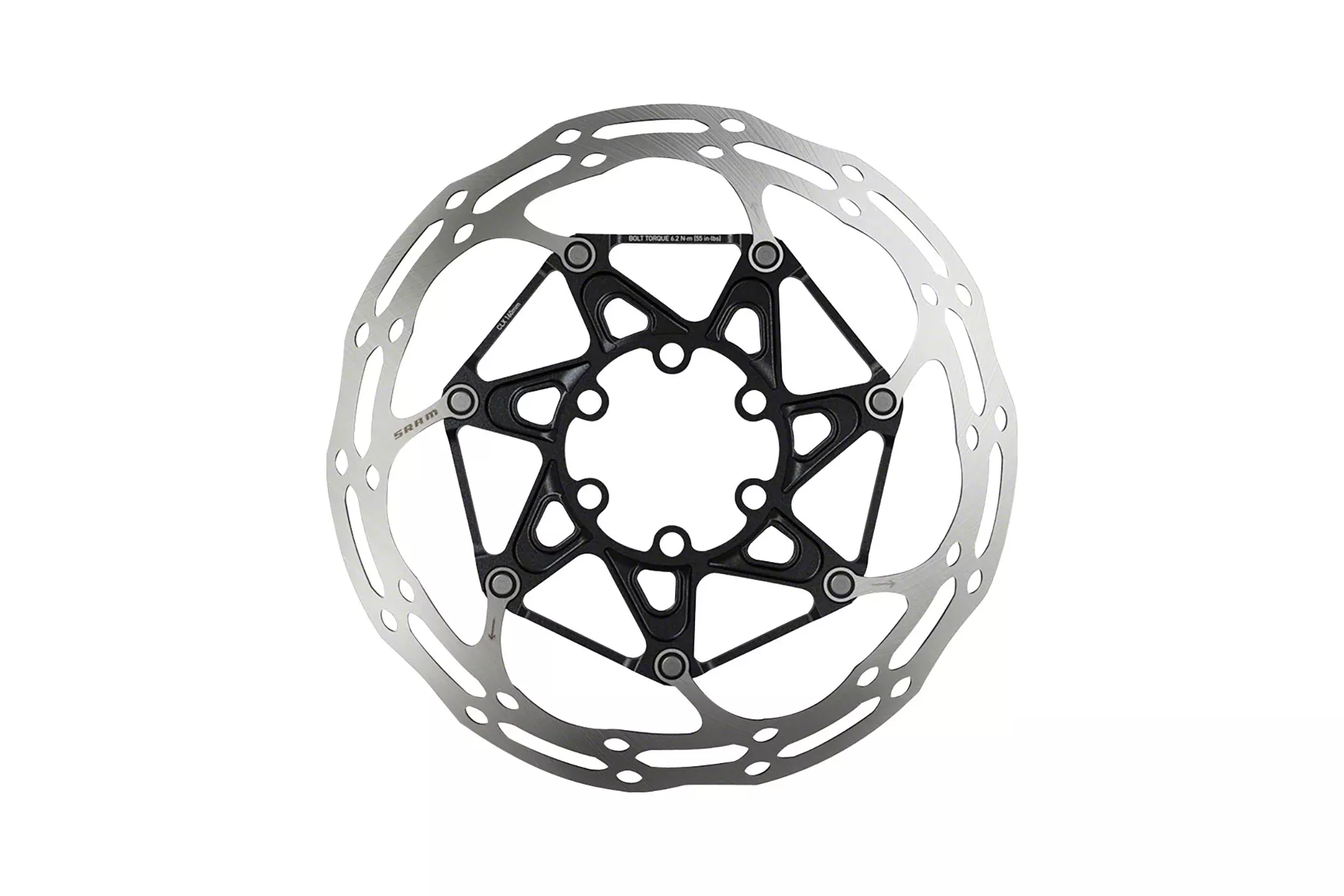 SRAM Centerline X Disc Brake Rotor 180mm 6 bolt Rounded Edge