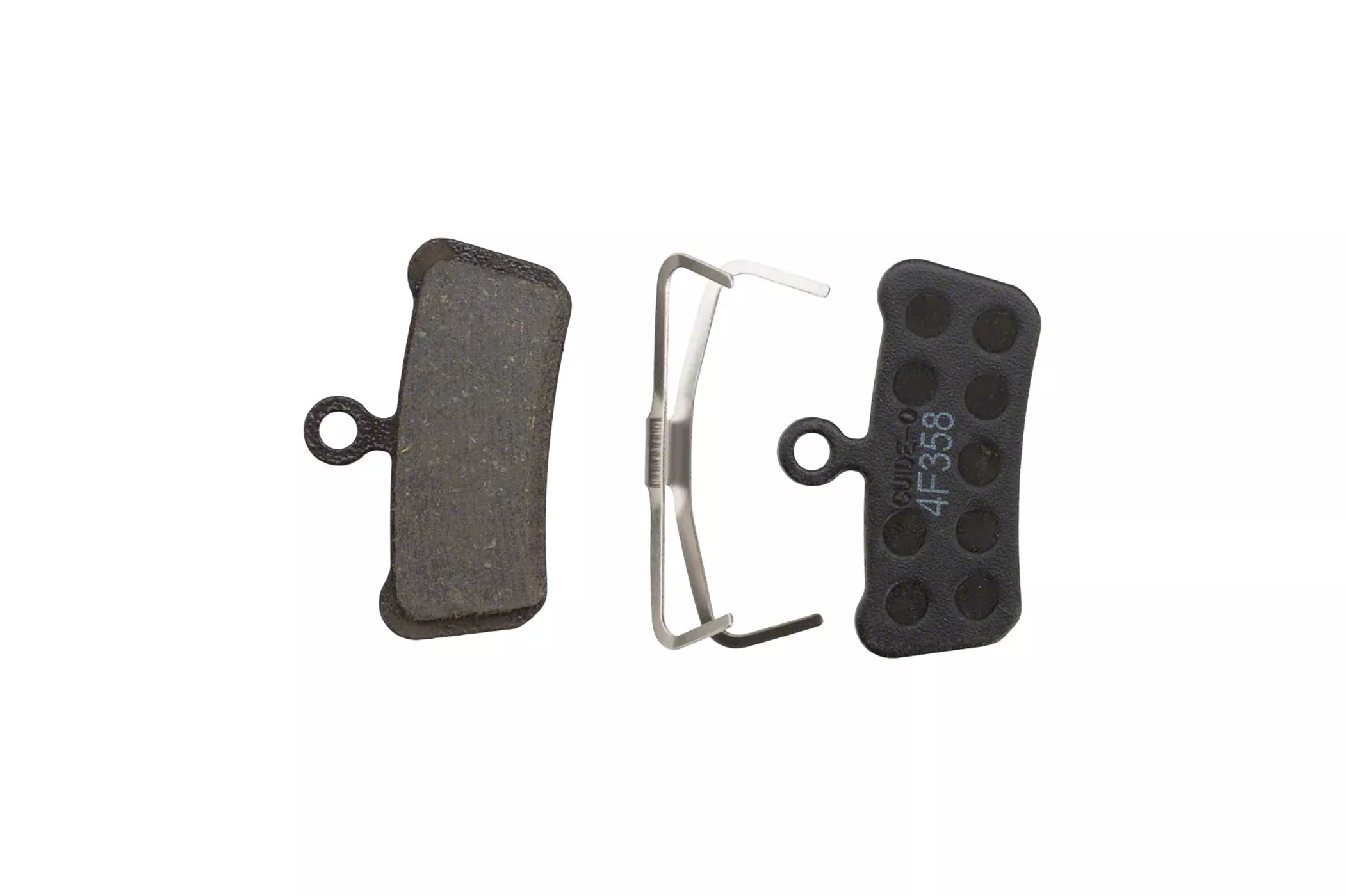SRAM Disc Brake Pads - Organic Compound, Steel Backed, Quiet, For Trail, Guide, and G2