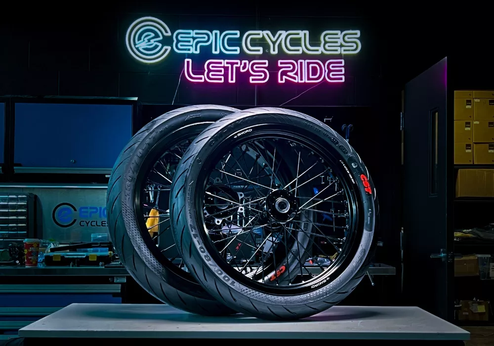 Surron Ultra Bee Supermoto CST CM-NK01 Wheel Set