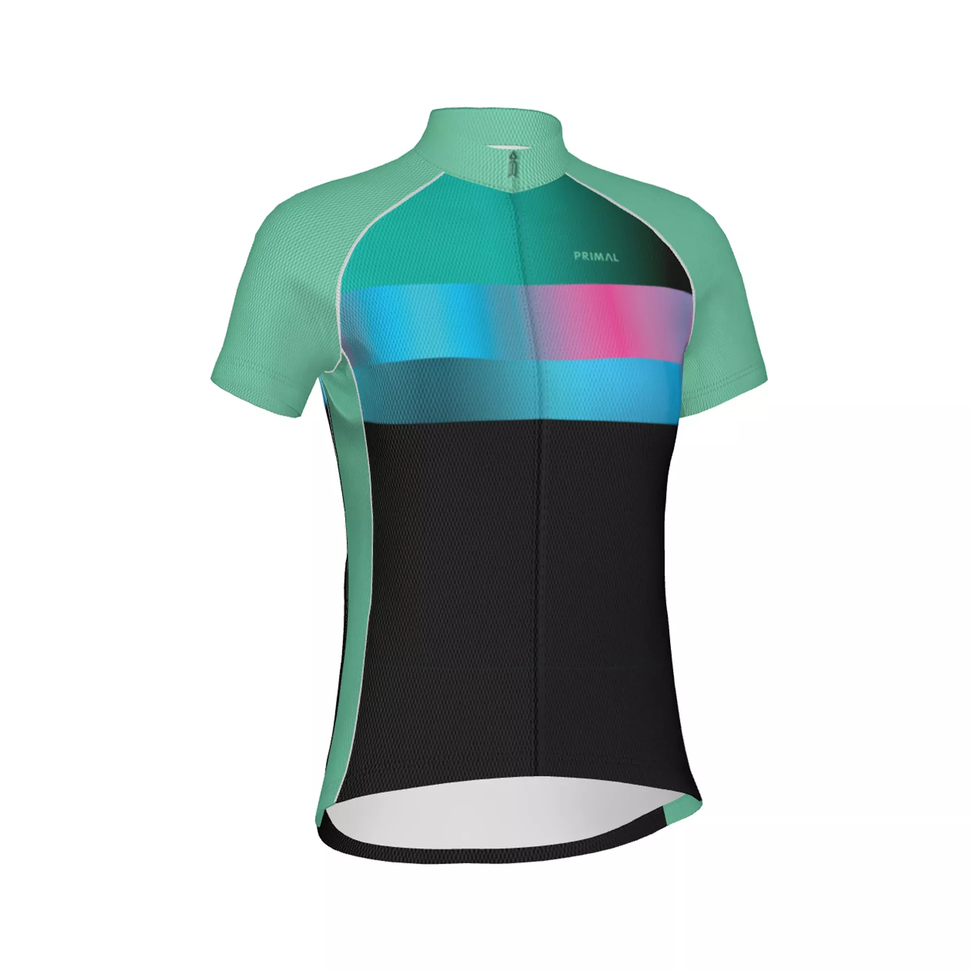 Teal Fade Women's Sport Cut Jersey