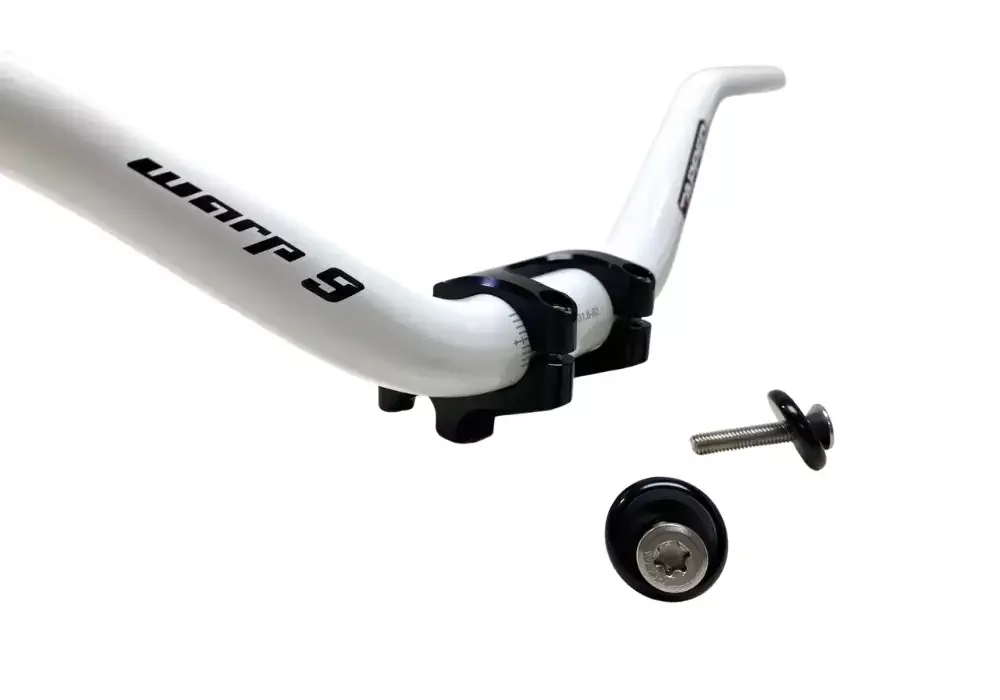 Warp 9 E-Moto Tapped Handlebar 80mm 3″ White